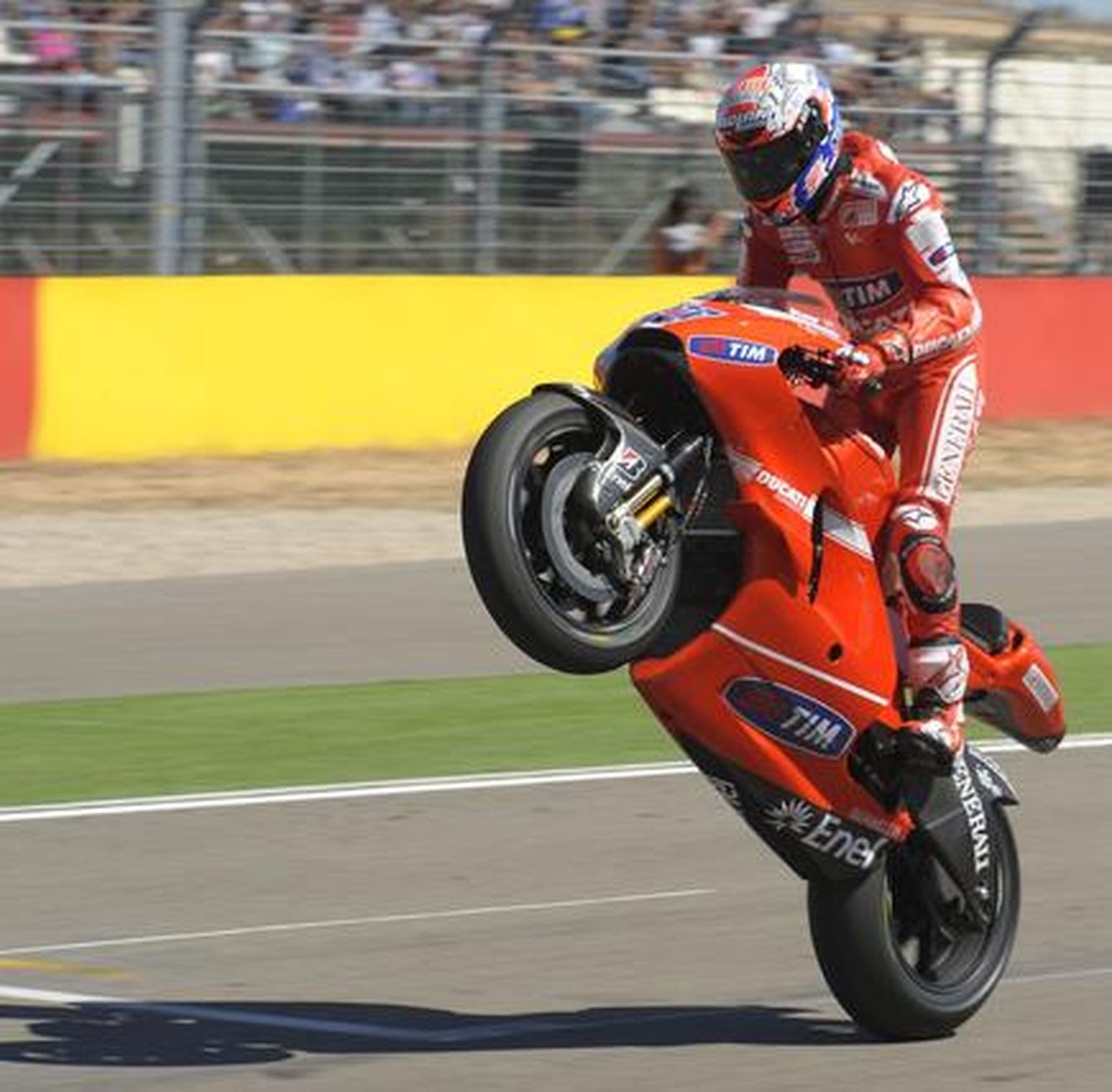 Casey Stoner, ganador del Gran Premio de Aragón.

Foto: Afp Photo