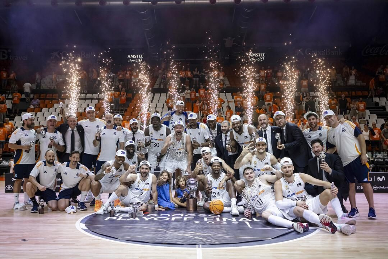 Las fotos del título del Real Madrid en baloncesto