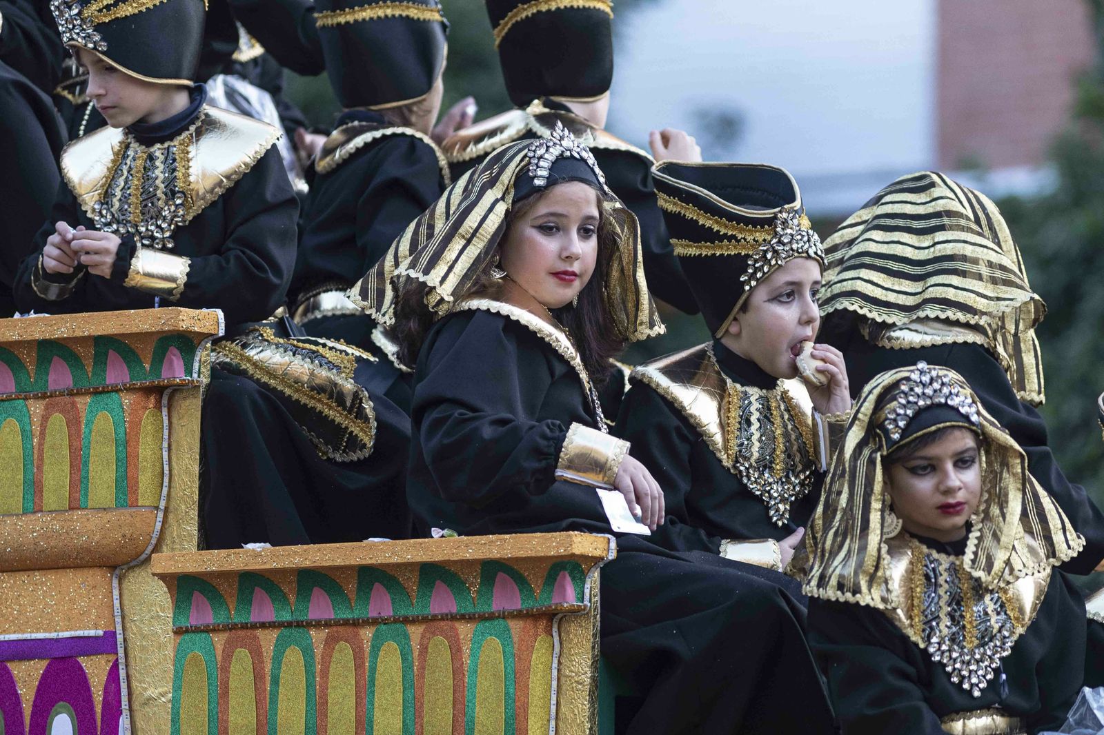 La Cabalgata de los Reyes Magos de Sevilla, en imágenes