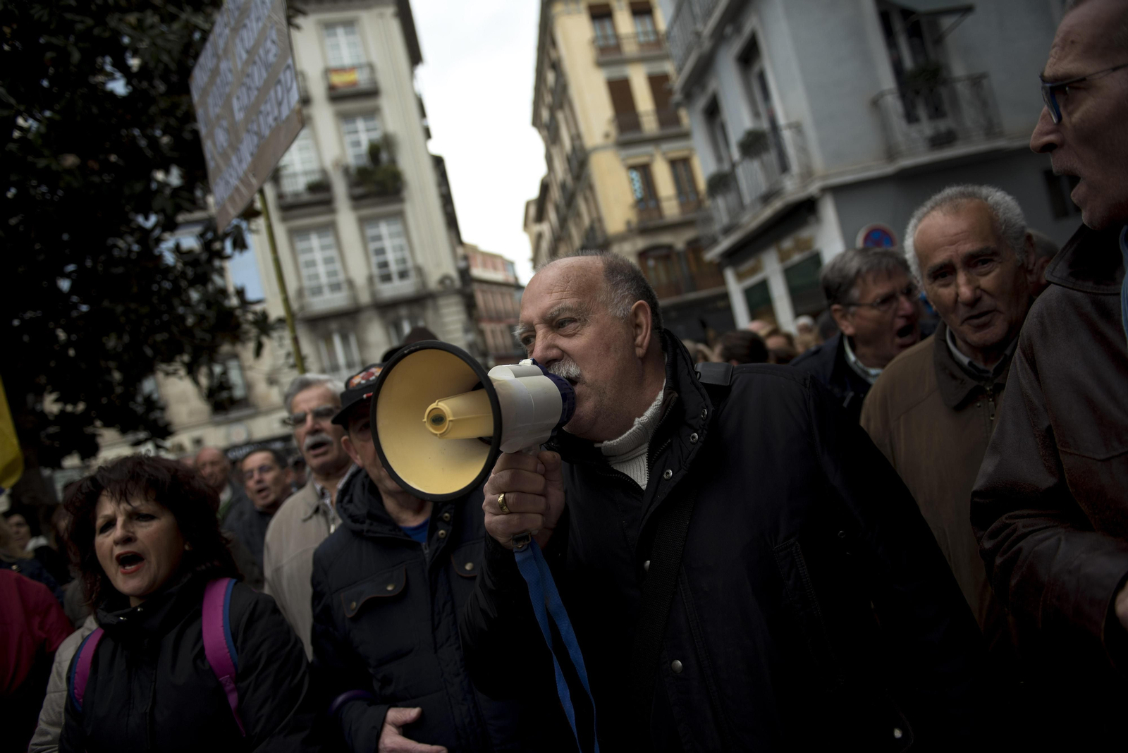 Imagen de archivo de una manifestación de pensionistas