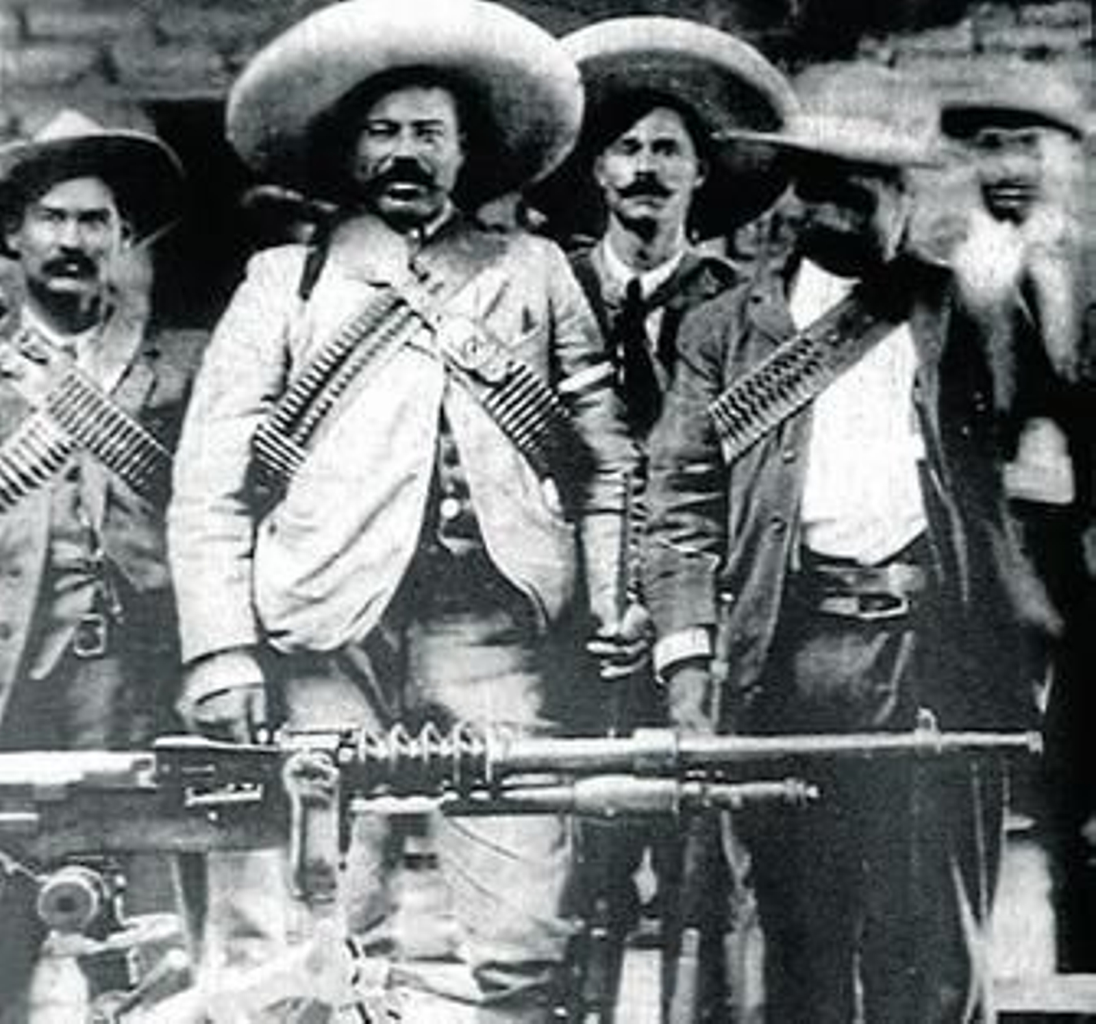 Pancho Villa, uno de los personajes a los que entrevistó Reed.