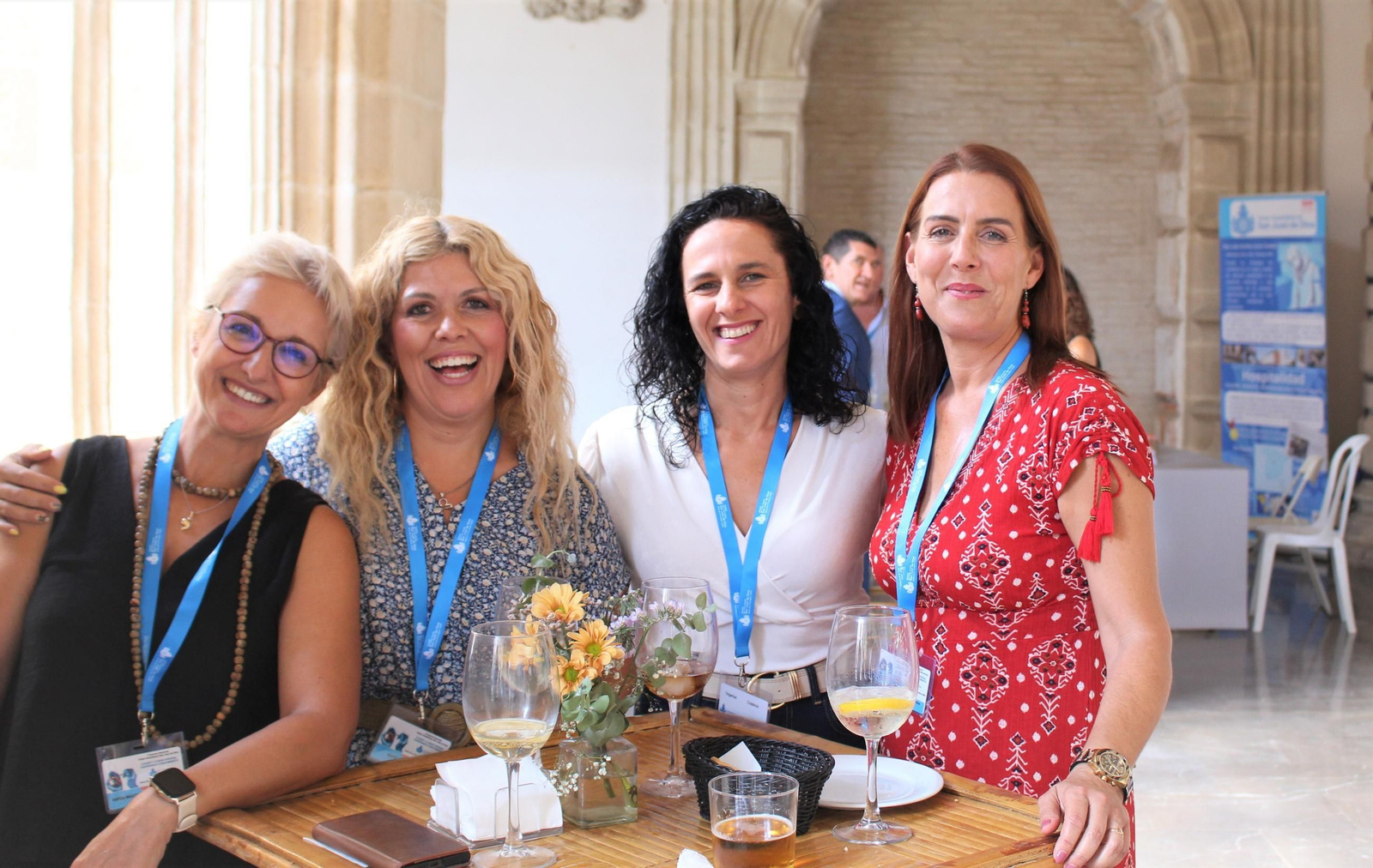 Ambiente en los Claustros.