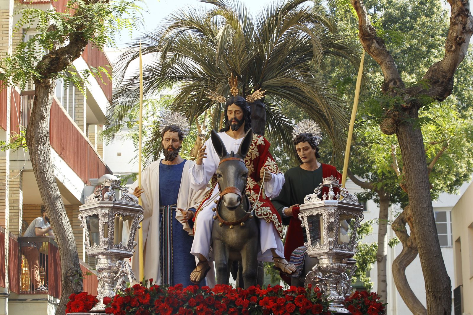 Imágenes Procesión de la Borriquita de Almería capital. Semana Santa 2019