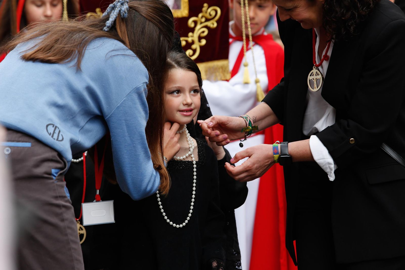 Fotos de la procesión infantil del colegio Nuestra Señora de los Milagros de Algeciras