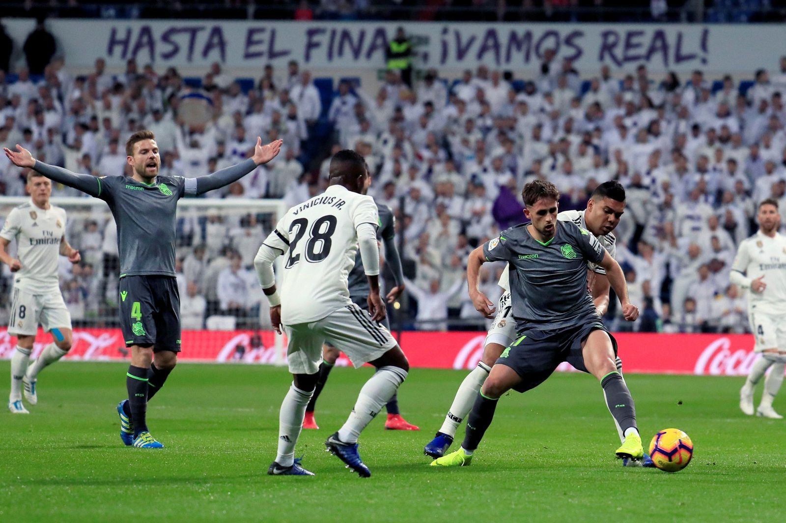 El Real Sociedad-Real Madrid, en imágenes