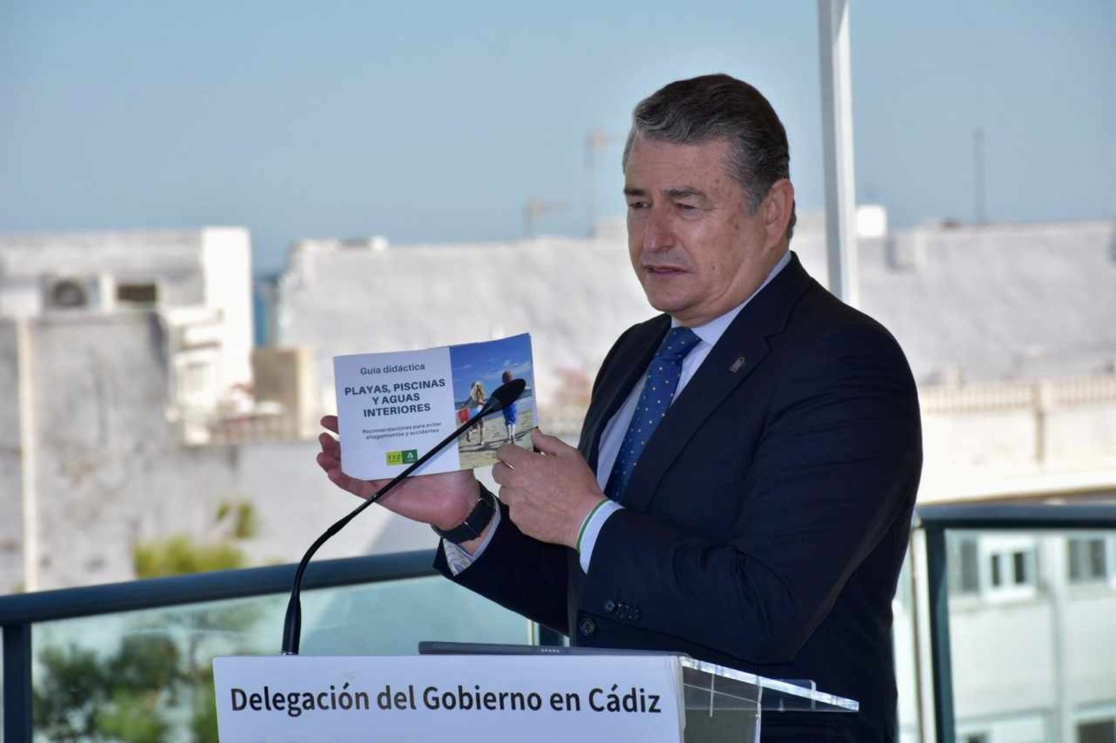 El consejero de la Presidencia, Interior, Diálogo Social y Simplificación Administrativa de la Junta de Andalucía, Antonio Sanz.