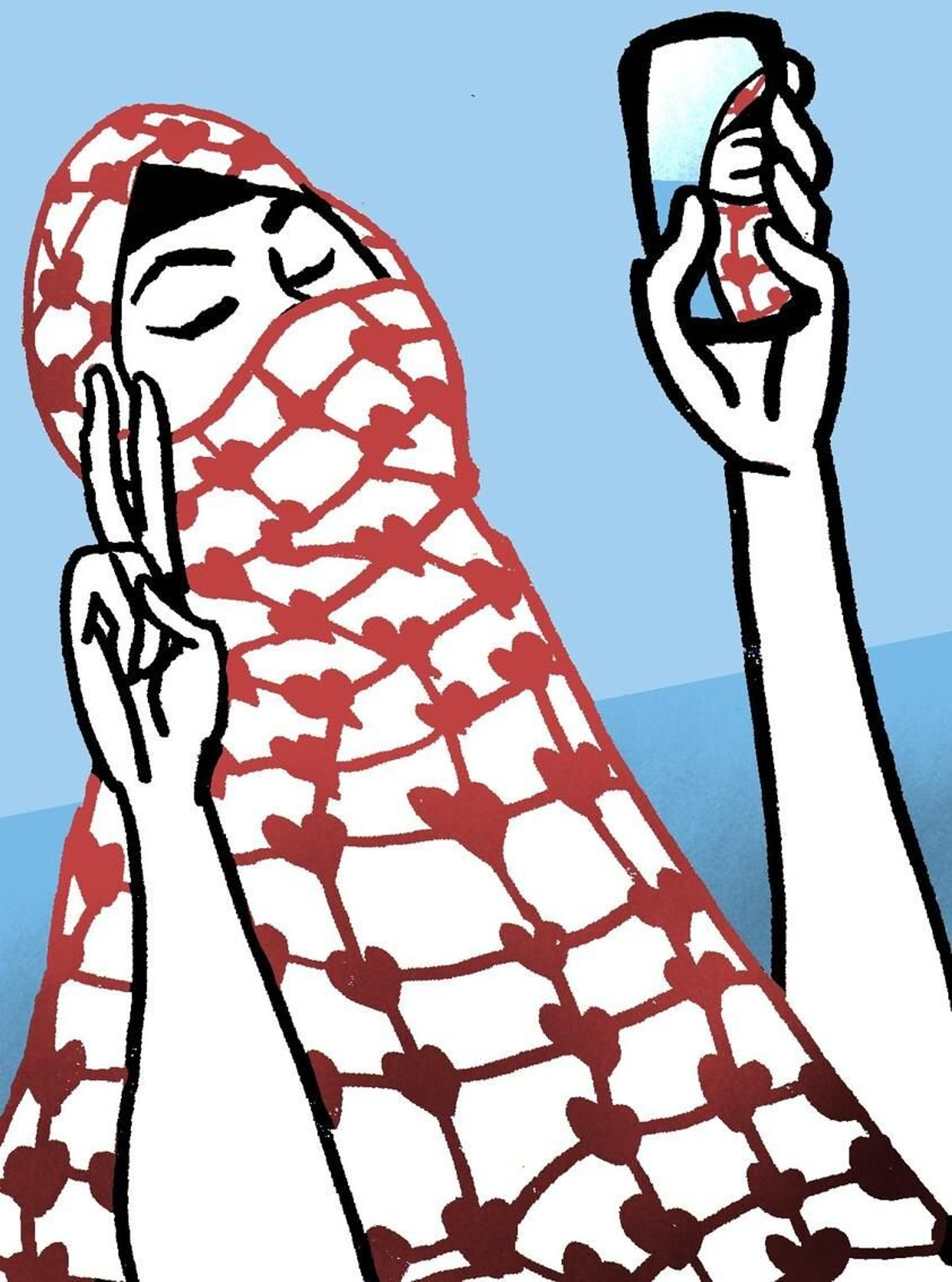 La flotilla de los selfis