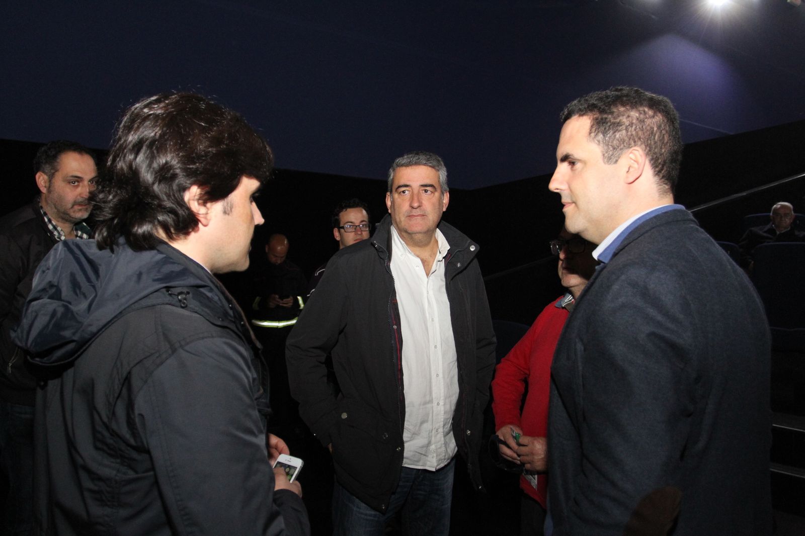 Presentación del documental 'La gran ola' en el colegio Funcadia