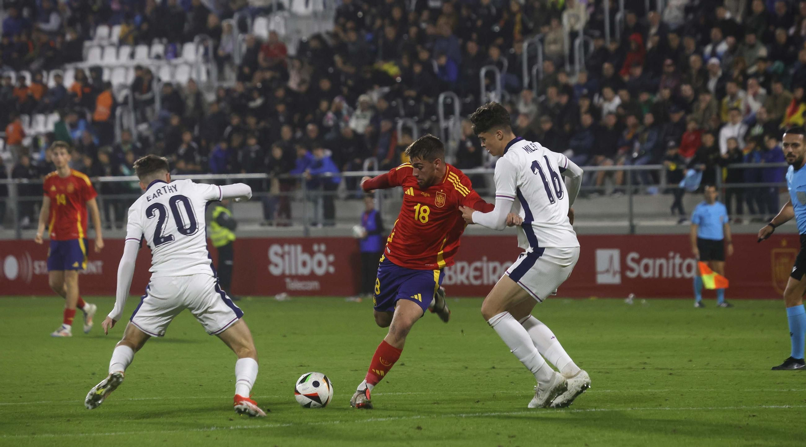 Las fotos del partido España-Inglaterra sub-21 de la inauguración del Ciudad de La Línea