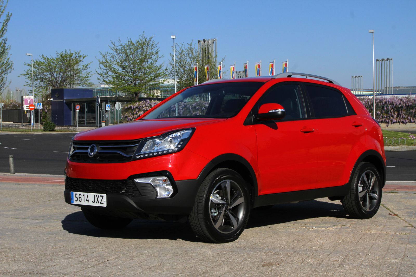 El frontal es el elemento que más cambia en el nuevo Korando.