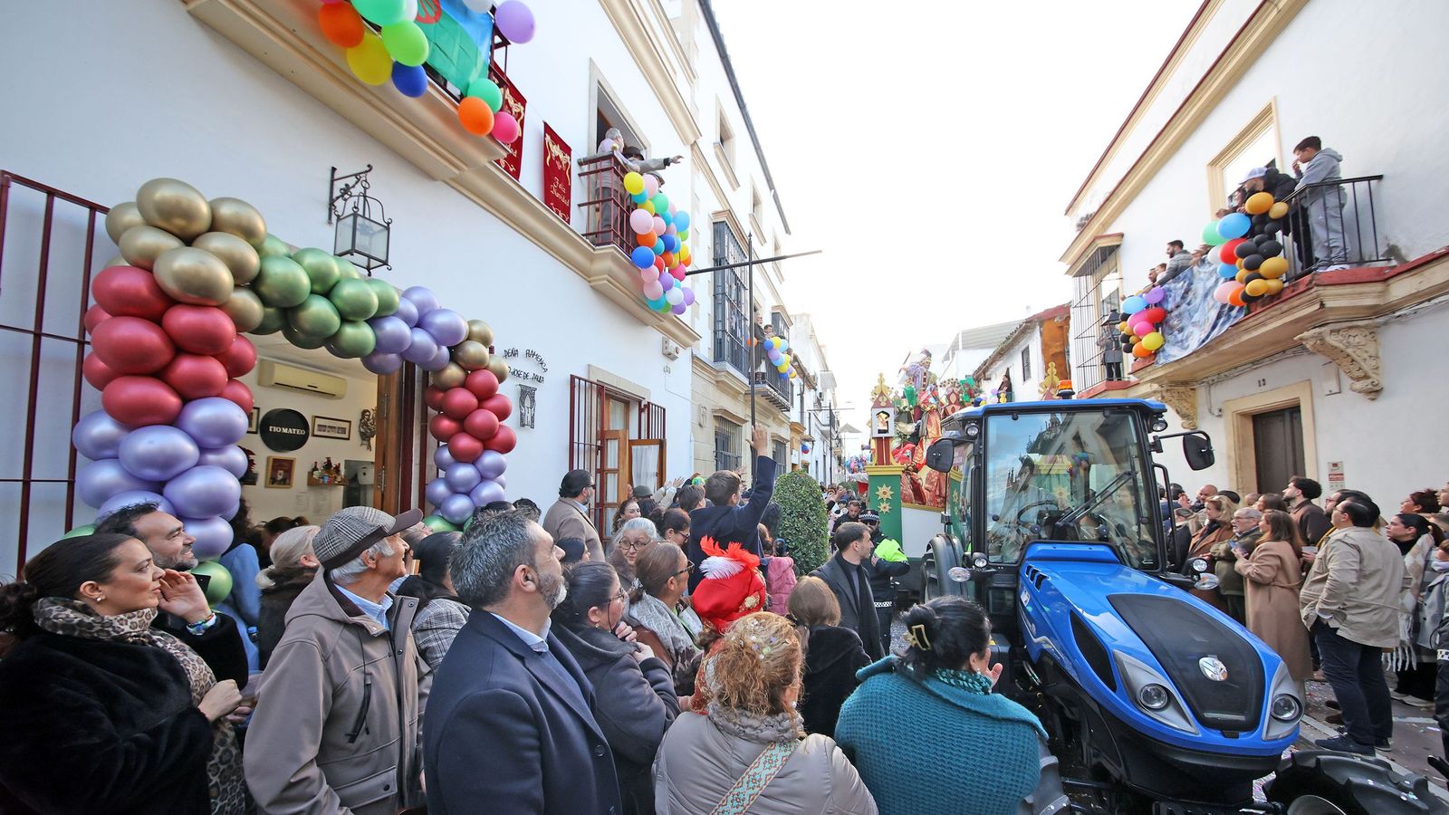 Imágenes de la cabalgata del Cartero Real de Jerez