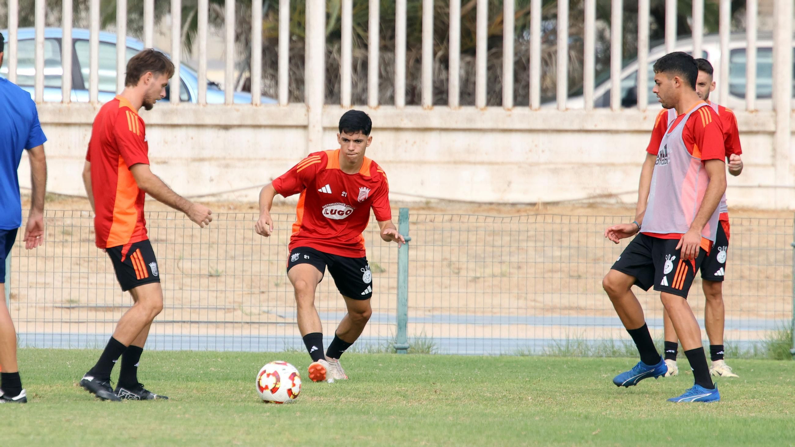 Imágenes del entrenamiento del Xerez CD en el 'Pepe Ravelo' de Chapín