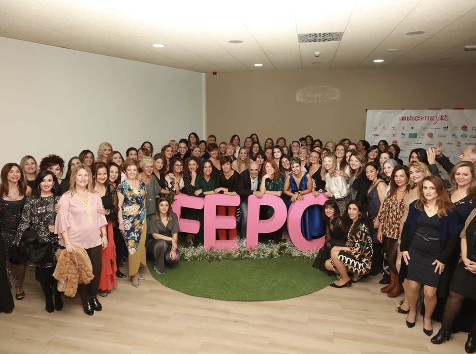 Mujeres empresarias en Expo Mujer, en una imagen de archivo.