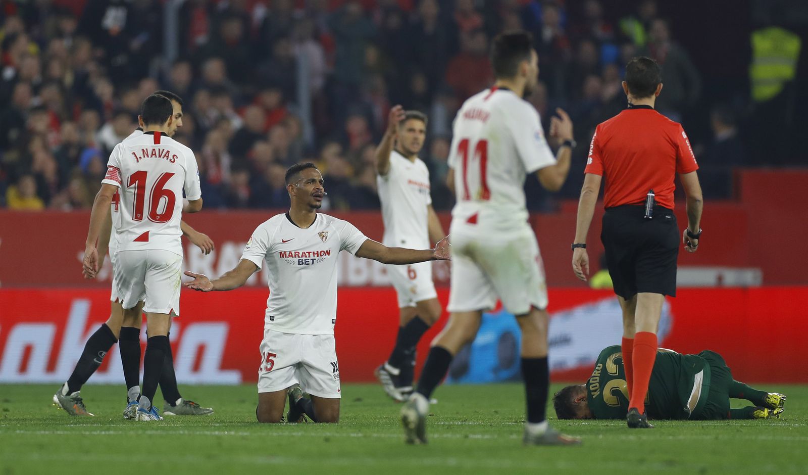 Las imágenes del Sevilla fc-Athletic de Bilbao