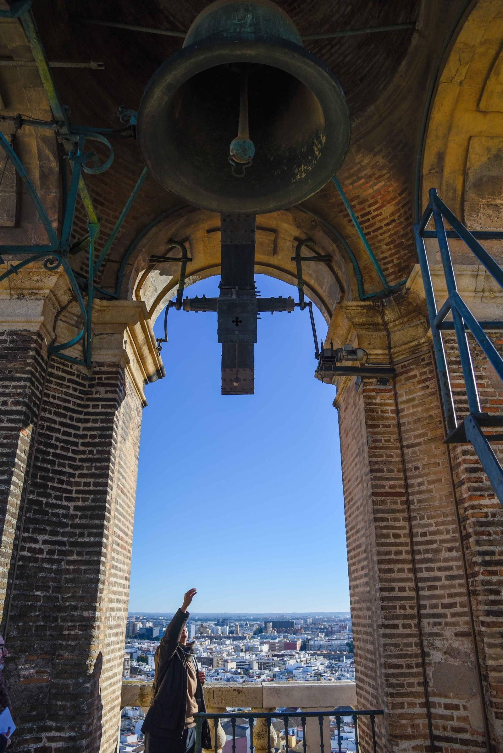 Reportaje sobre las nuevas obras que se van a hacer en la Giralda