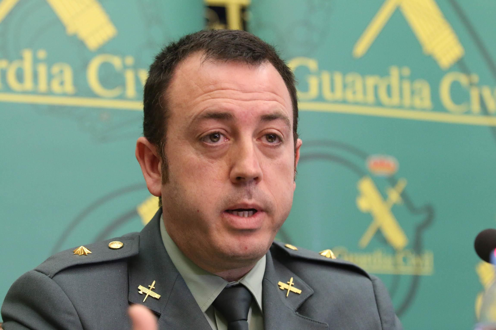 La rueda de prensa con datos de la Operación Nemo, en imágenes