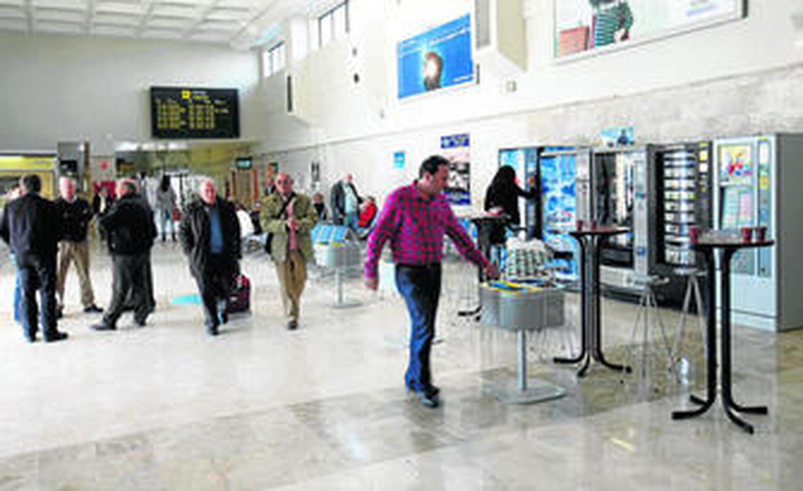 Los trabajadores temen que la terminal de Chauchina sí que se vea afectada por futuras medidas de recorte.