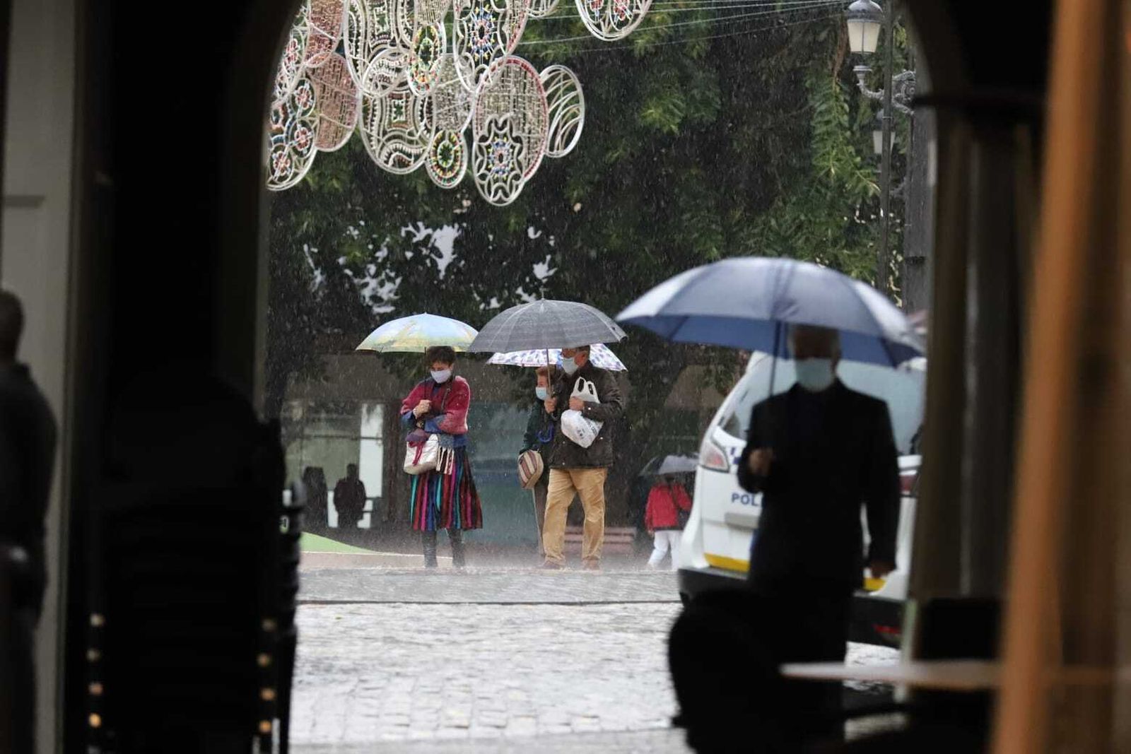 La lluvia llega como antesala del invierno