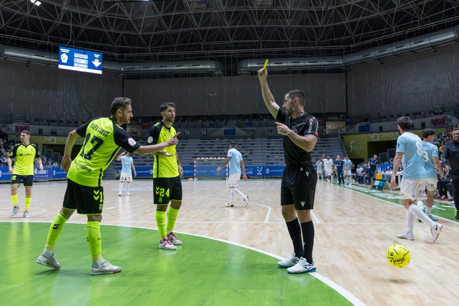 Tercera eliminatoria de la Copa del Rey, Avanza Jaén - Real Betis FS, en imágenes