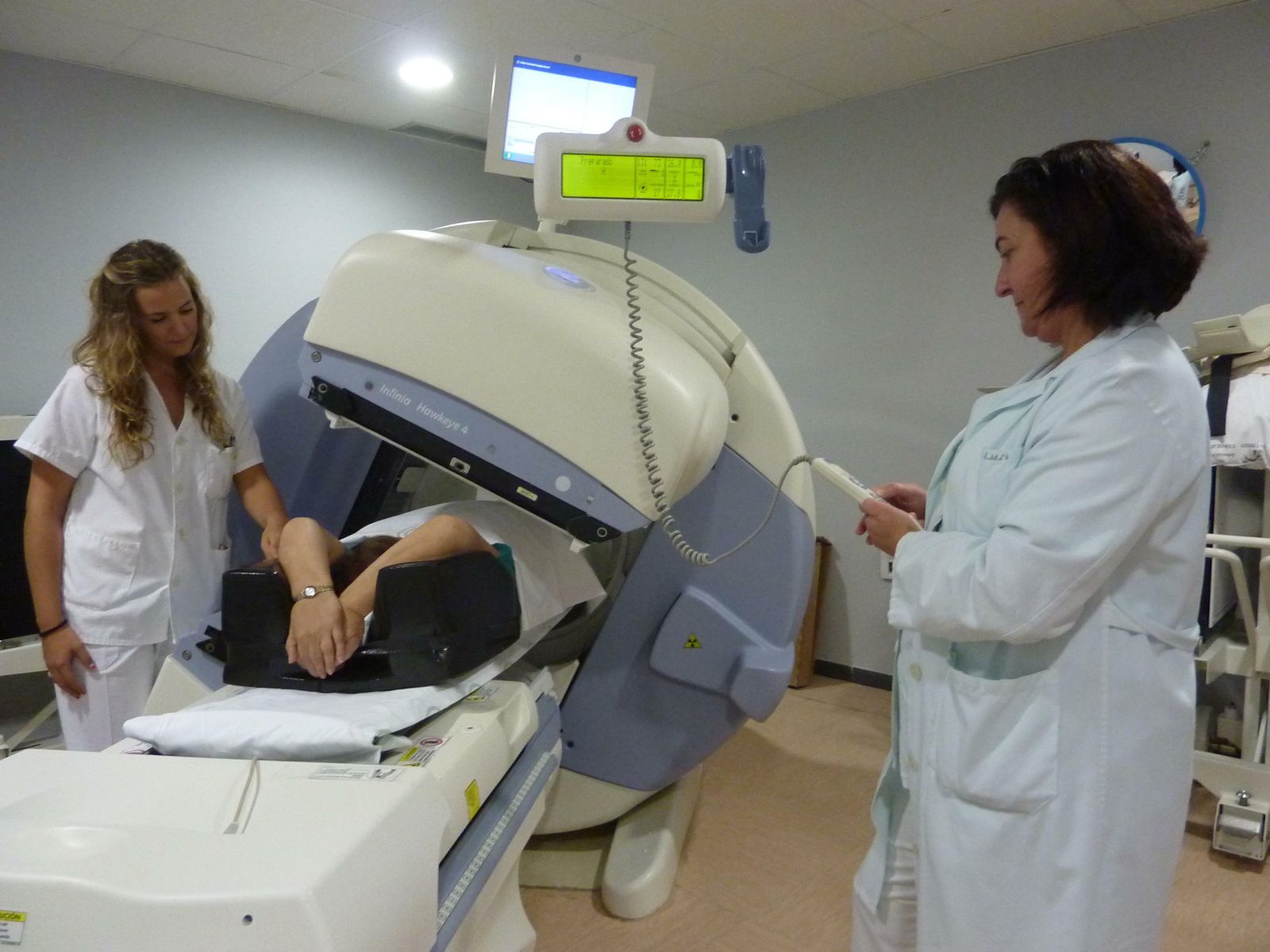 Prueba de radiodiagnóstico en el Juan Ramón Jiménez.