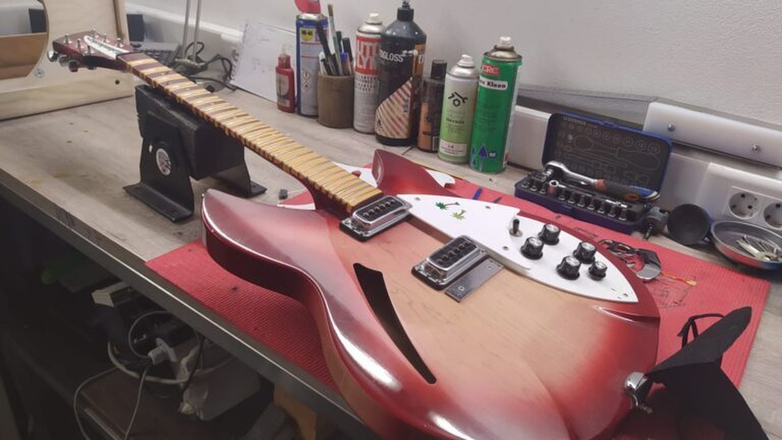 Una de sus últimas creaciones.