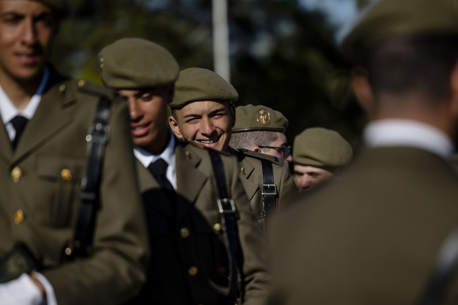 Las imágenes de la multitudinaria Jura de Bandera en Camposoto