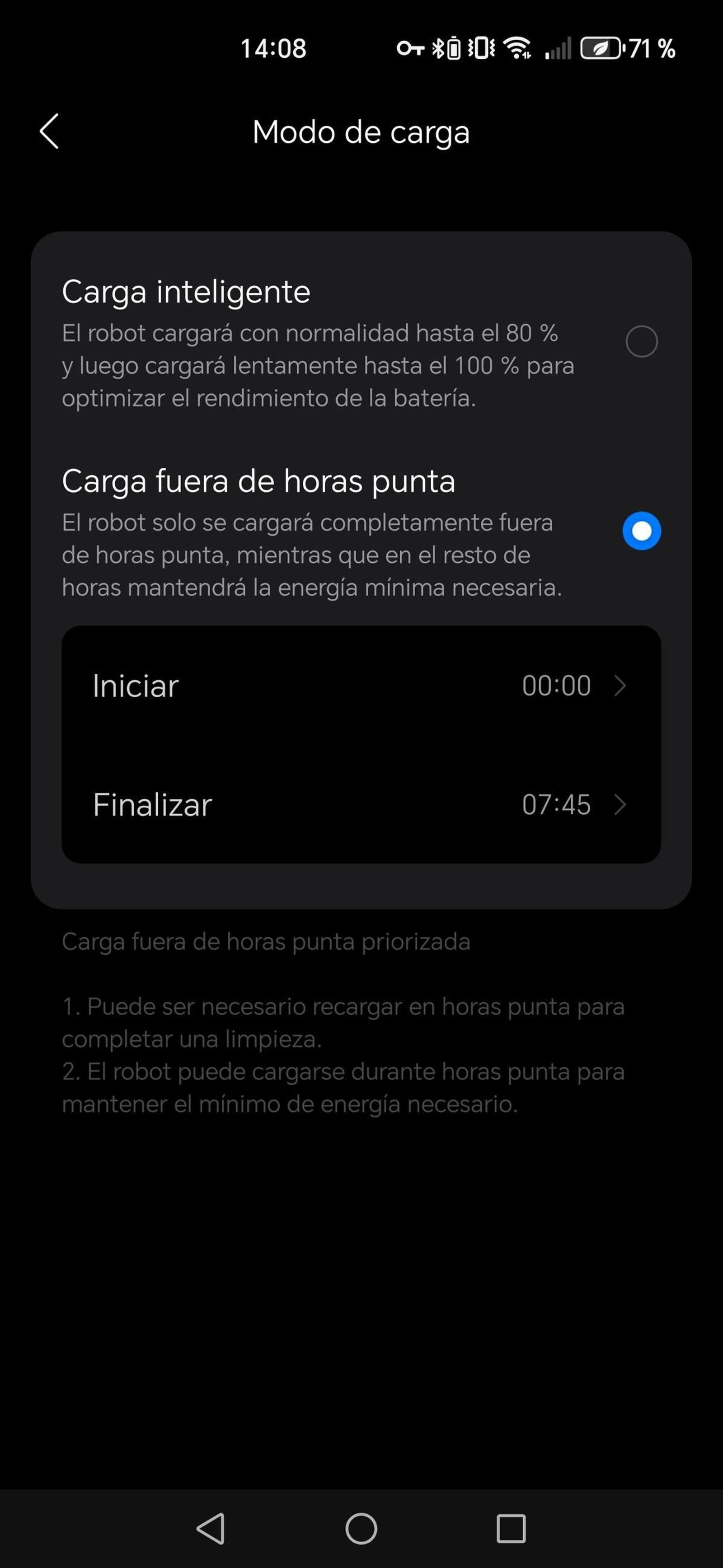 Aplicación Roborock - Robot aspirador Saros Z70