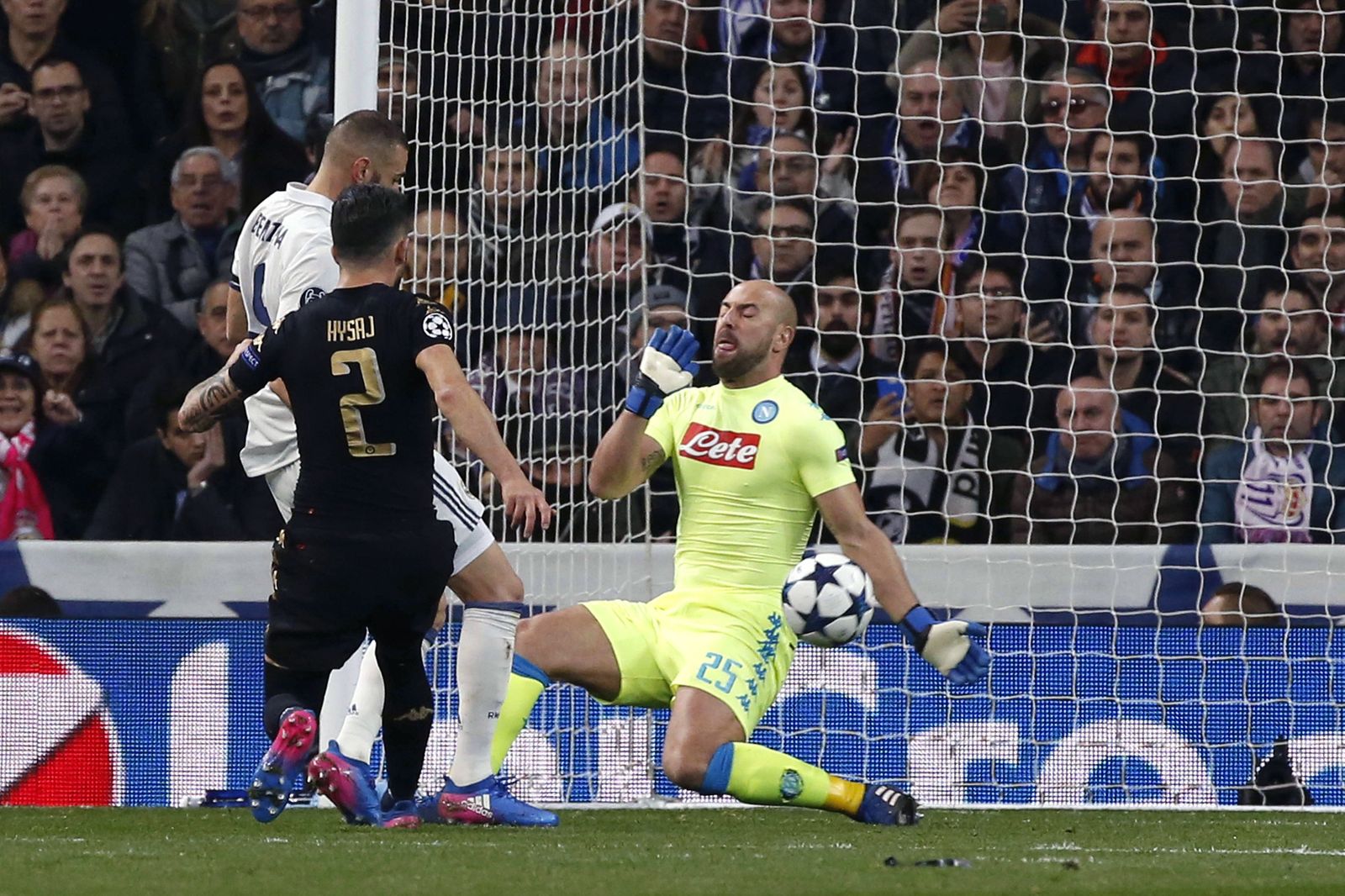 El Madrid-Nápoles de 'Champions'