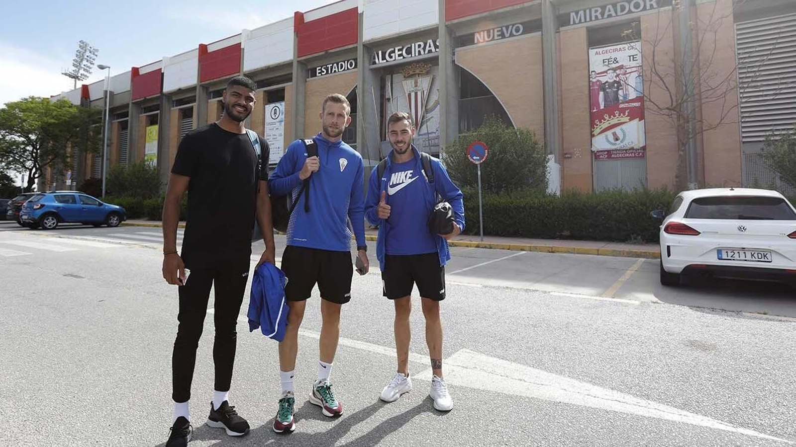 Las fotos de la salida del Algeciras CF hacia Murcia