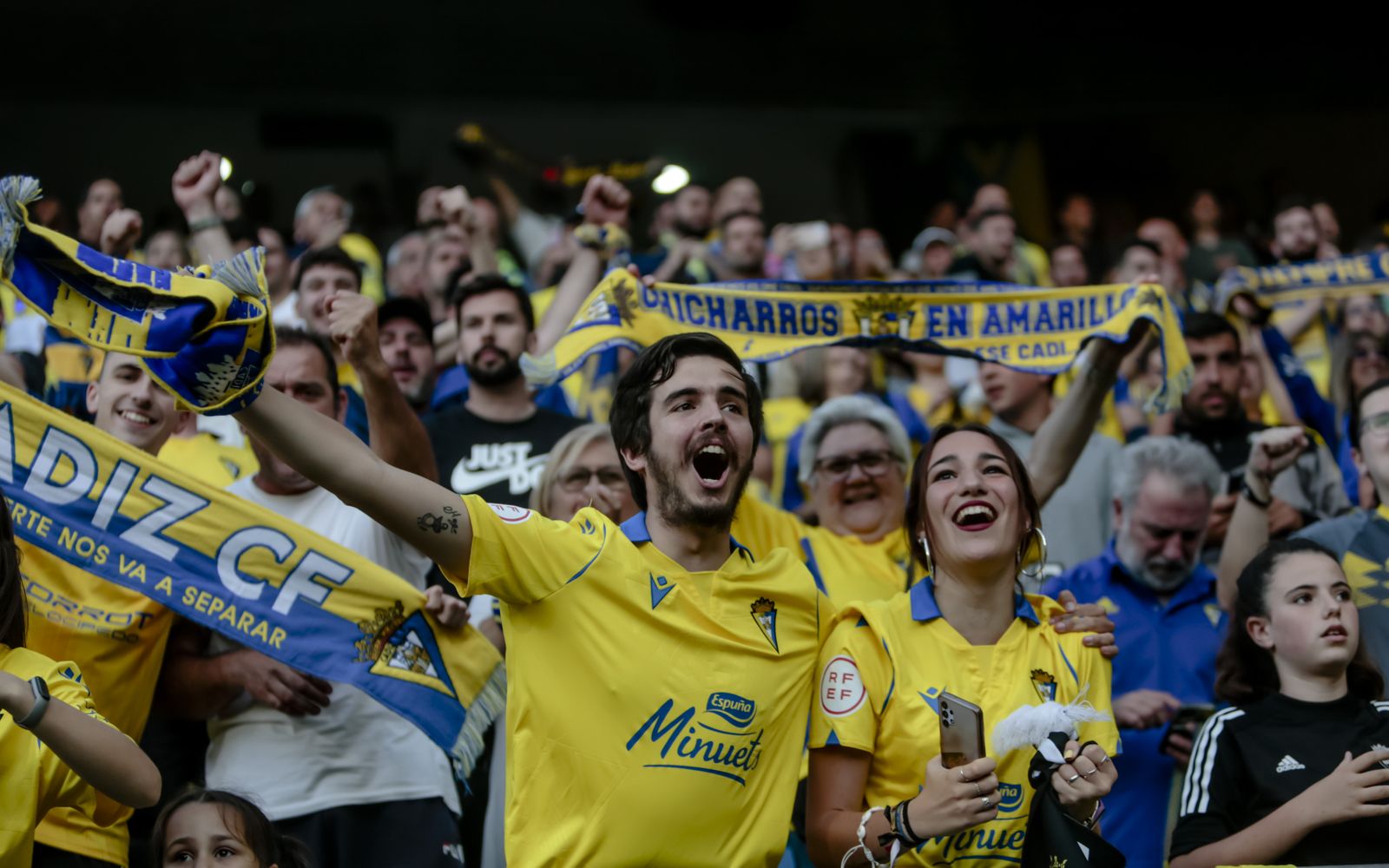 Las imágenes del Cádiz- Elche