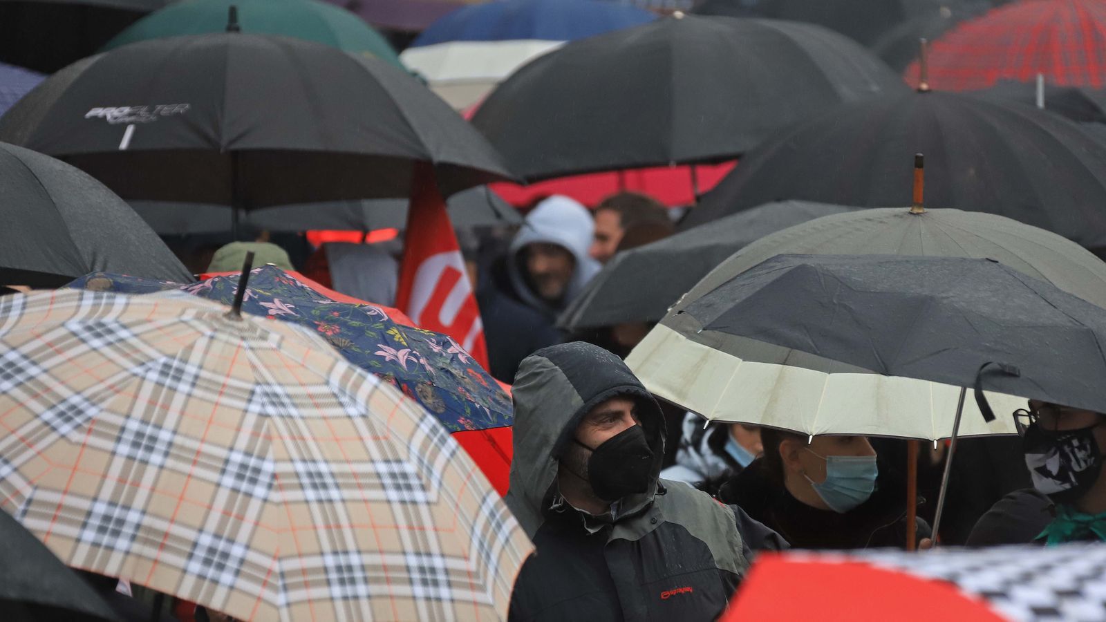 Fotos de la manifestación del metal en Algeciras