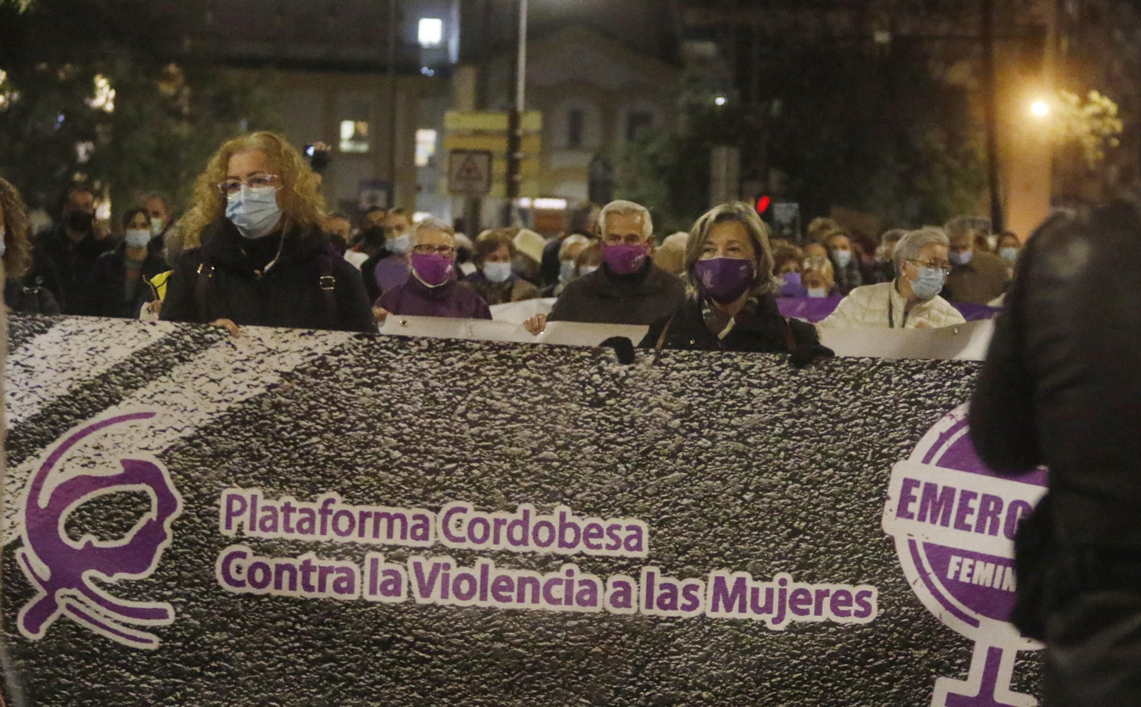 La manifestación contra la violencia de género en Córdoba, en fotografías