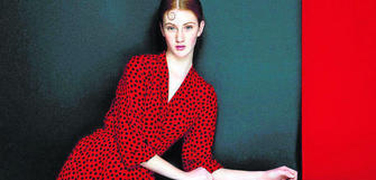 Uno de los vestidos de la colección 'prefall' 2015/16.