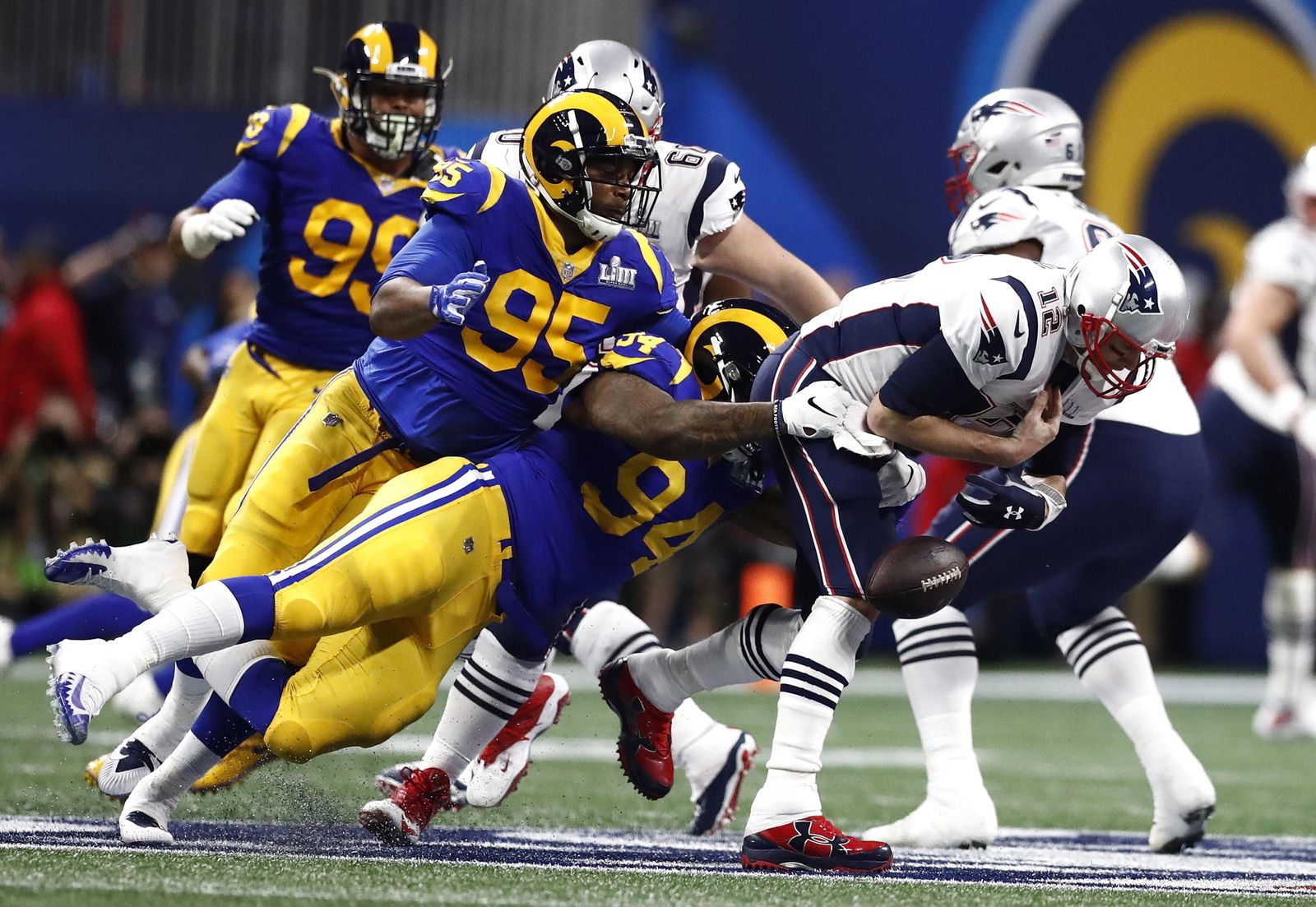 Las imágenes de la final de la Super Bowl