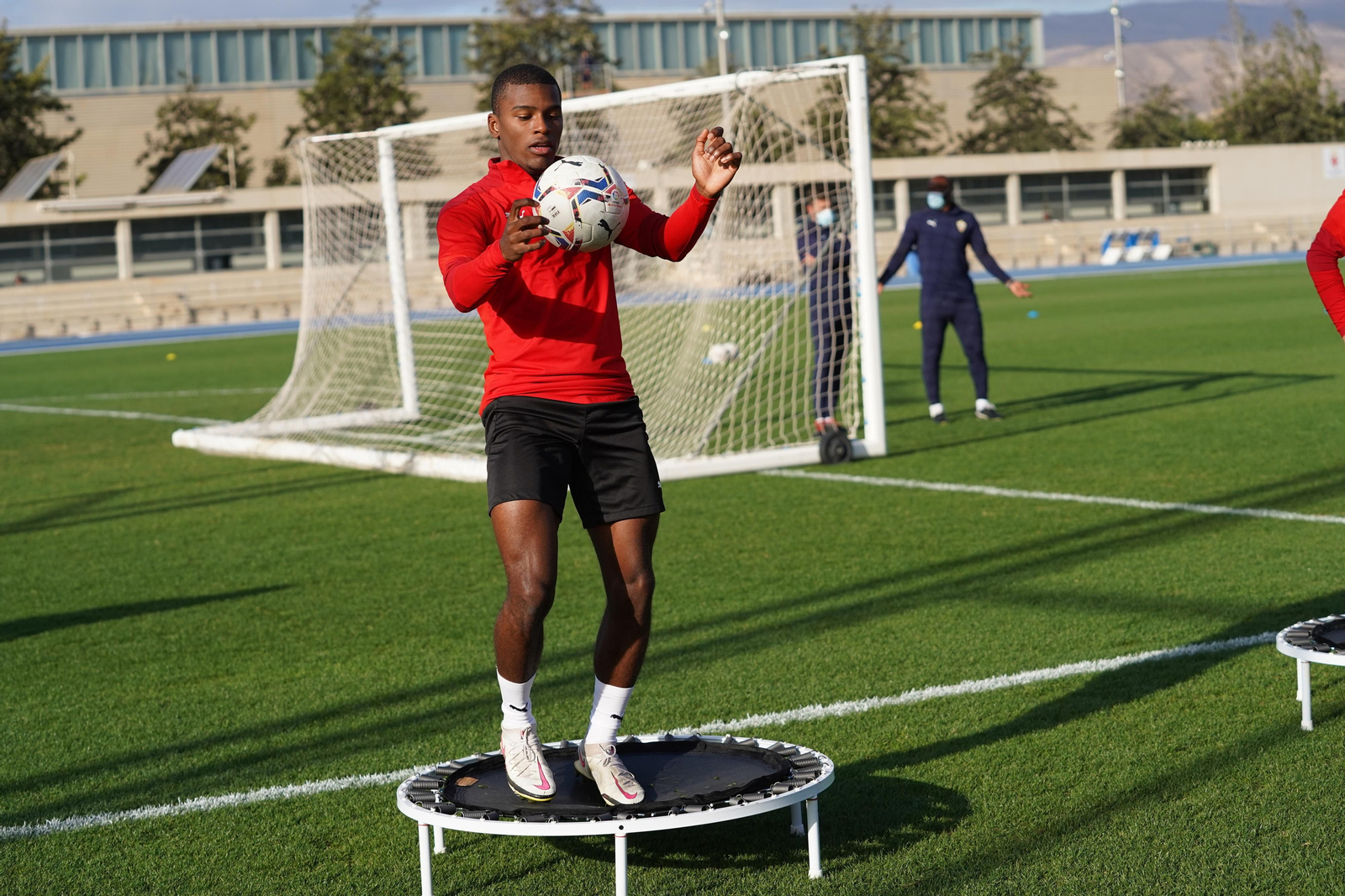 Fotogalería del entrenamiento del Almería, sábado 21