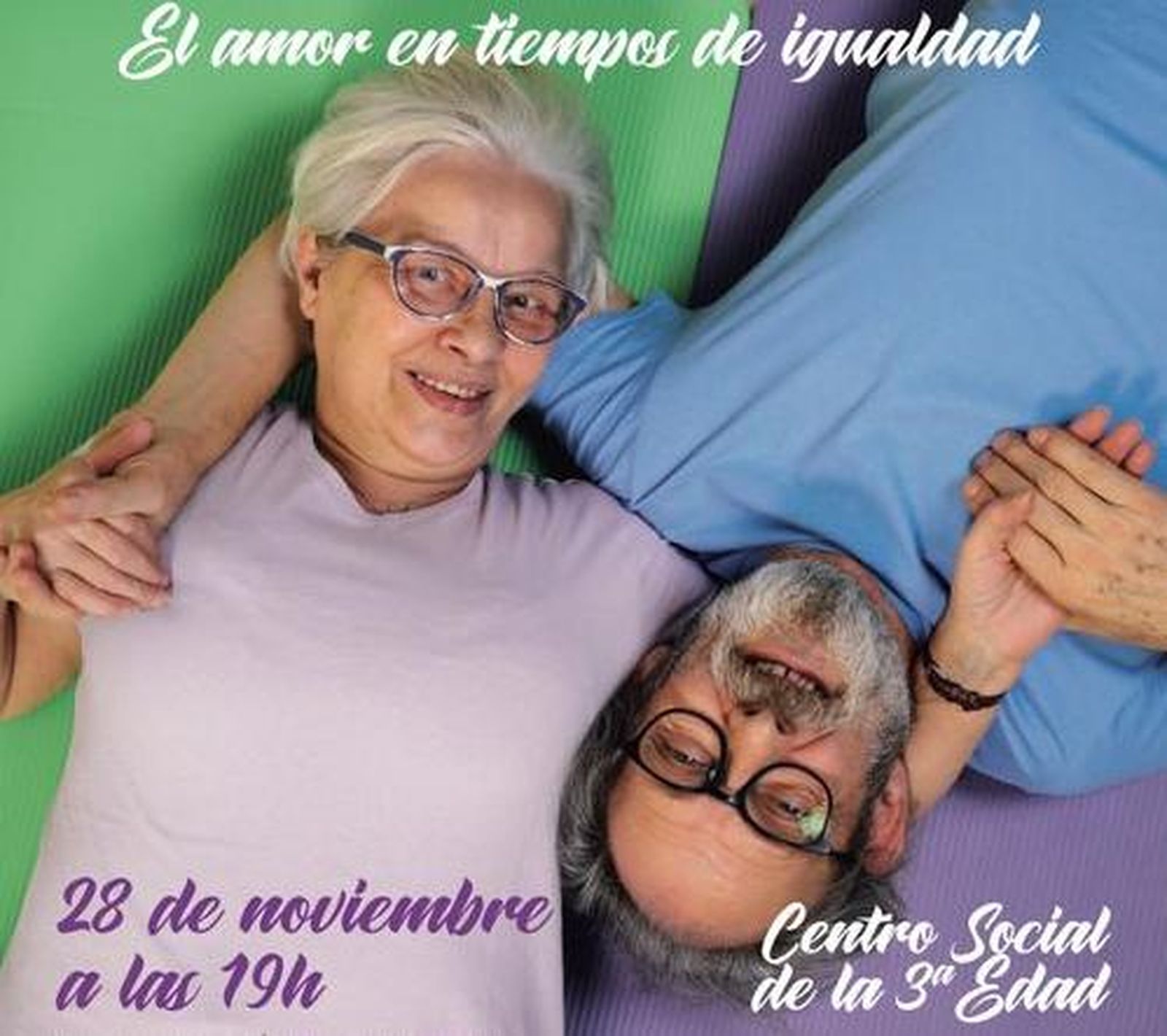 Cartel de la representación teatral.