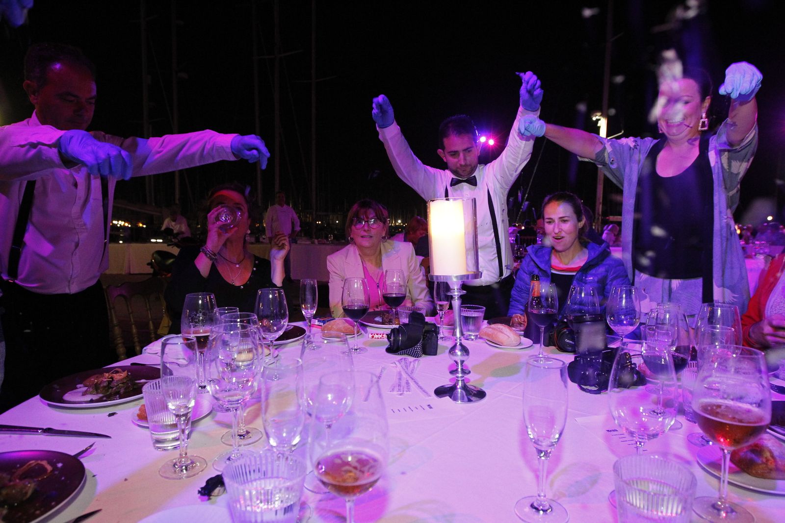 Fotogalería Teatro Comestible. Festival Teatro El Ejido. Puerto Almerimar