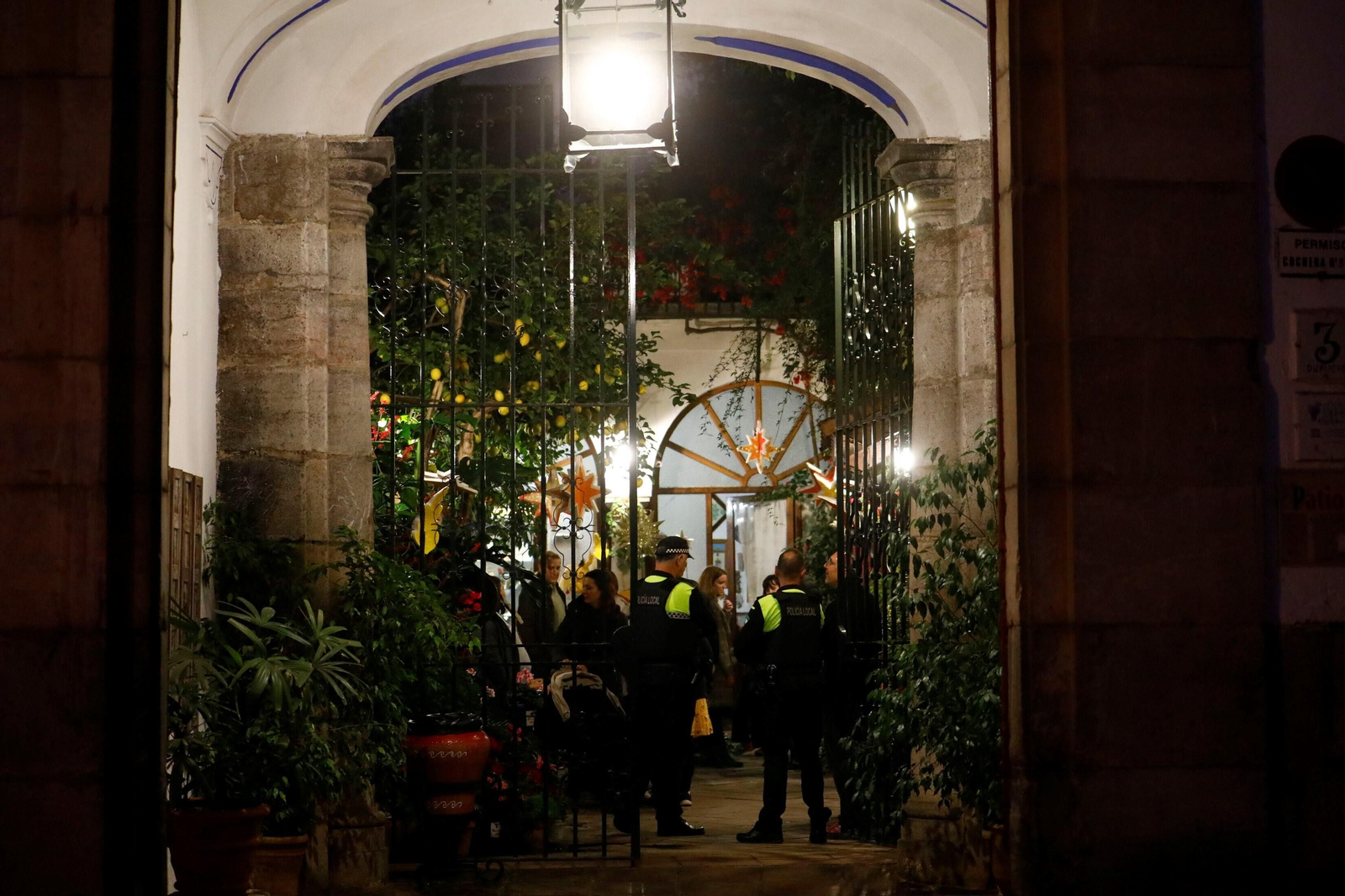 Las mejores imágenes de la apertura de los Patios en Navidad