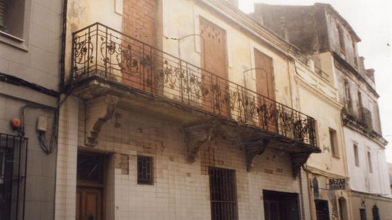 La calle Teniente Riera Nº 9.