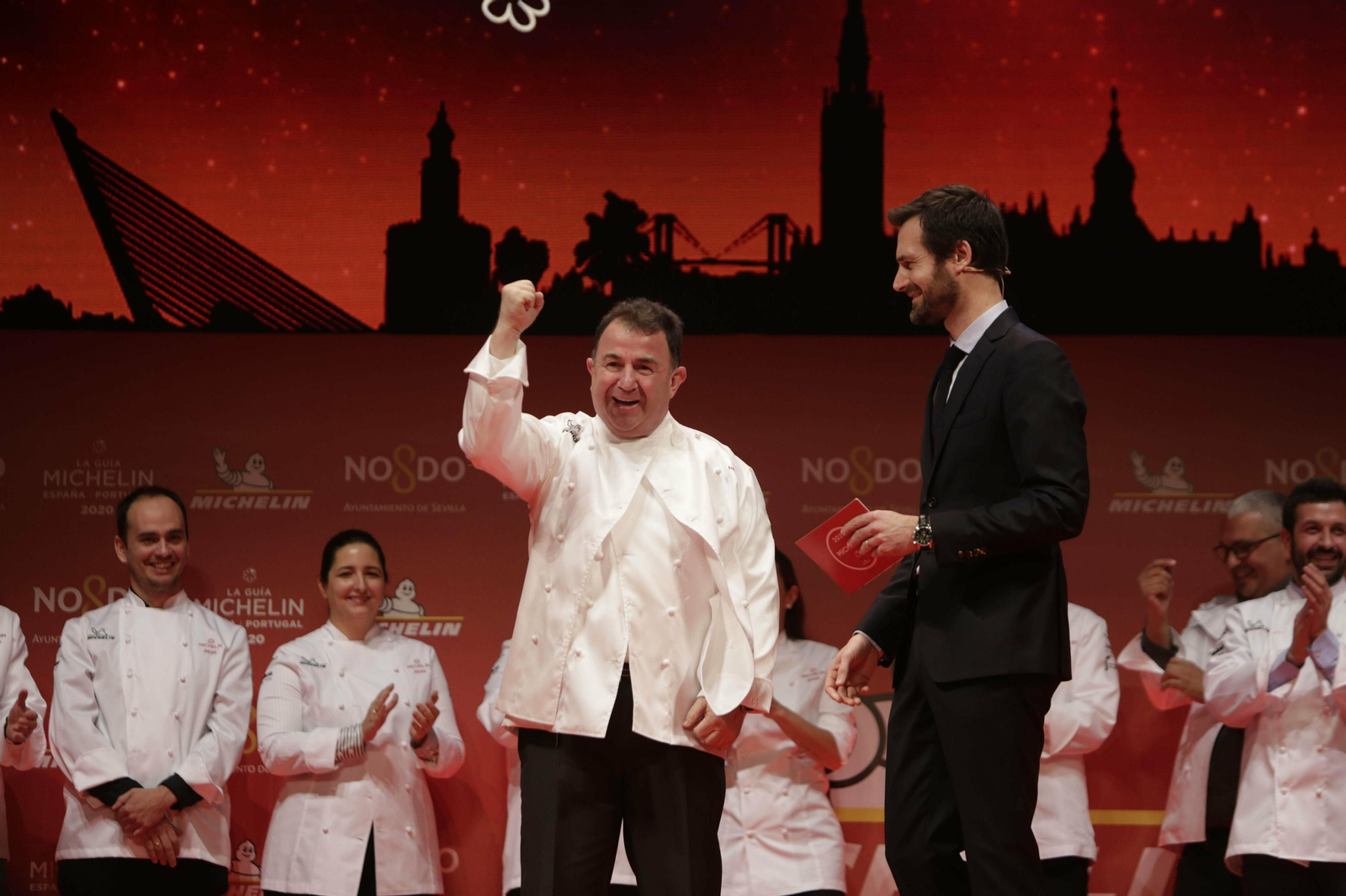 La gala de las estrellas Michelin de Sevilla, en imágenes