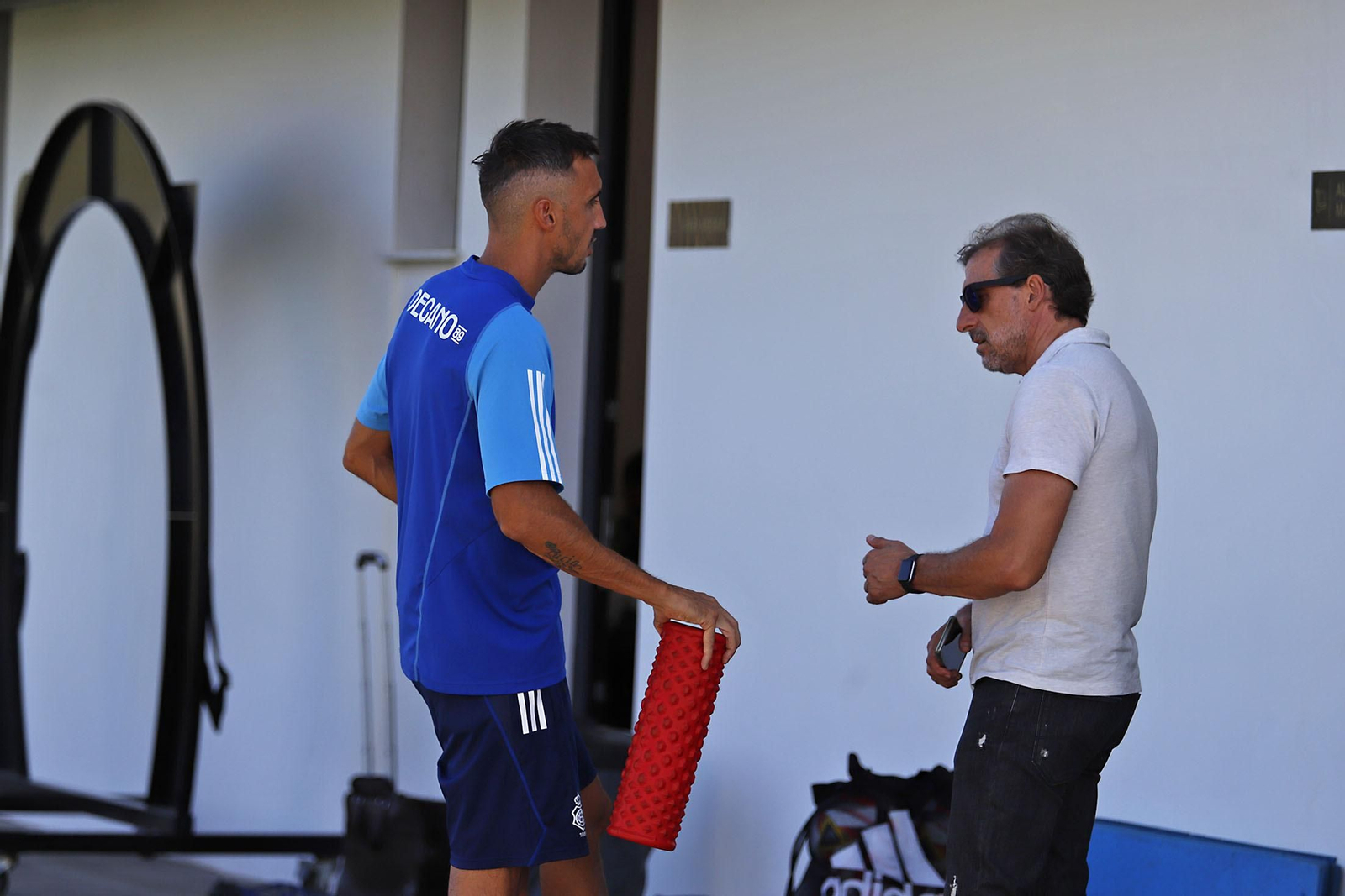 Imágenes del entrenamiento del Recreativo de Huelva