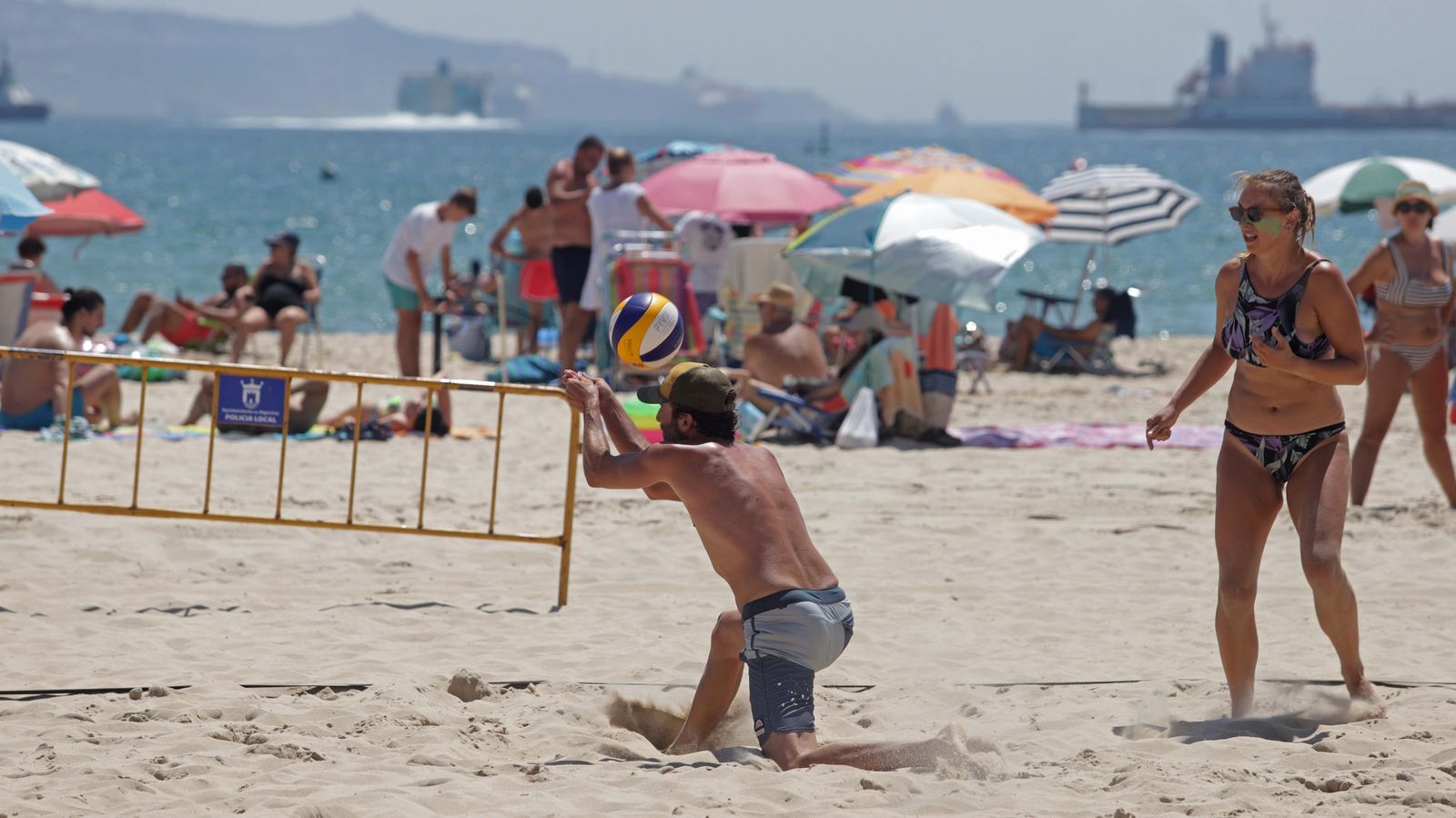 Fotos de la V Torneo Virgen de La Palma de vóley playa en El Rinconcillo