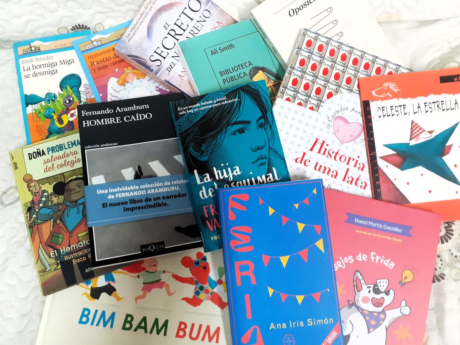 Algunos de los libros que hemos traído a La Estantería en 2025.