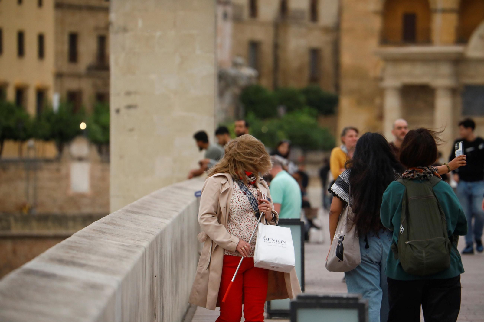 Una nubosa tarde de otoño en Córdoba, en imágenes