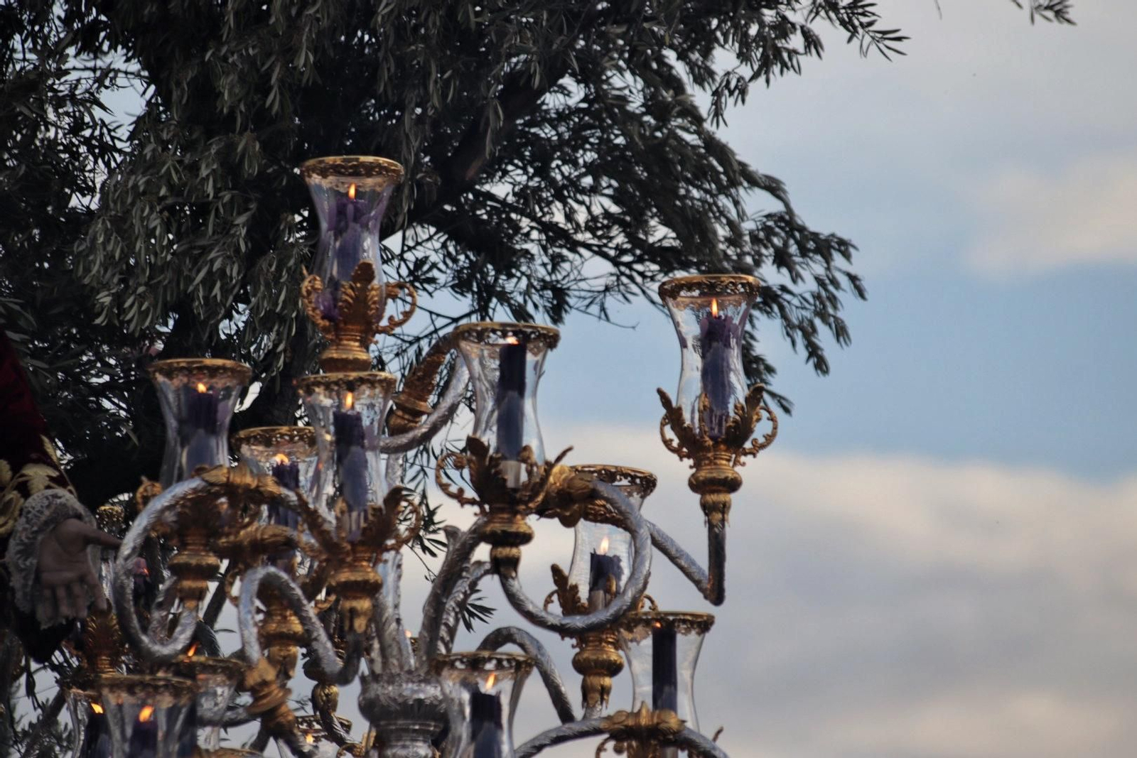 El Huerto el Domingo de Ramos en Málaga, en imágenes