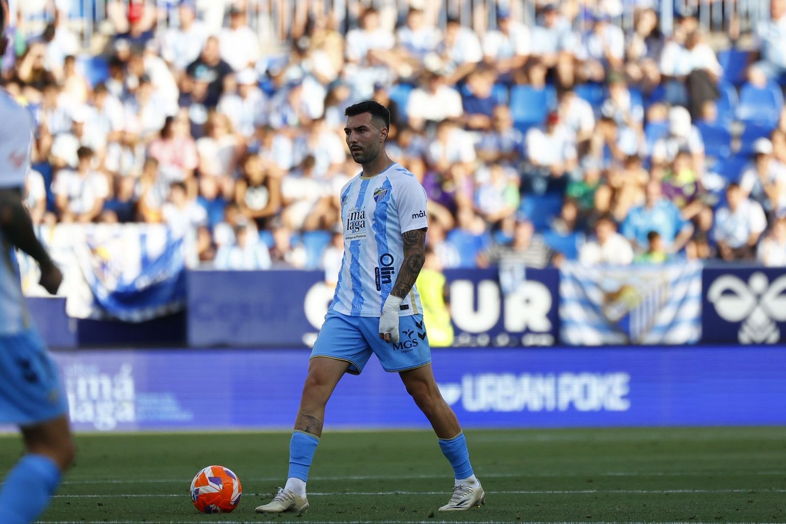 El Málaga CF-Burgos, en fotos