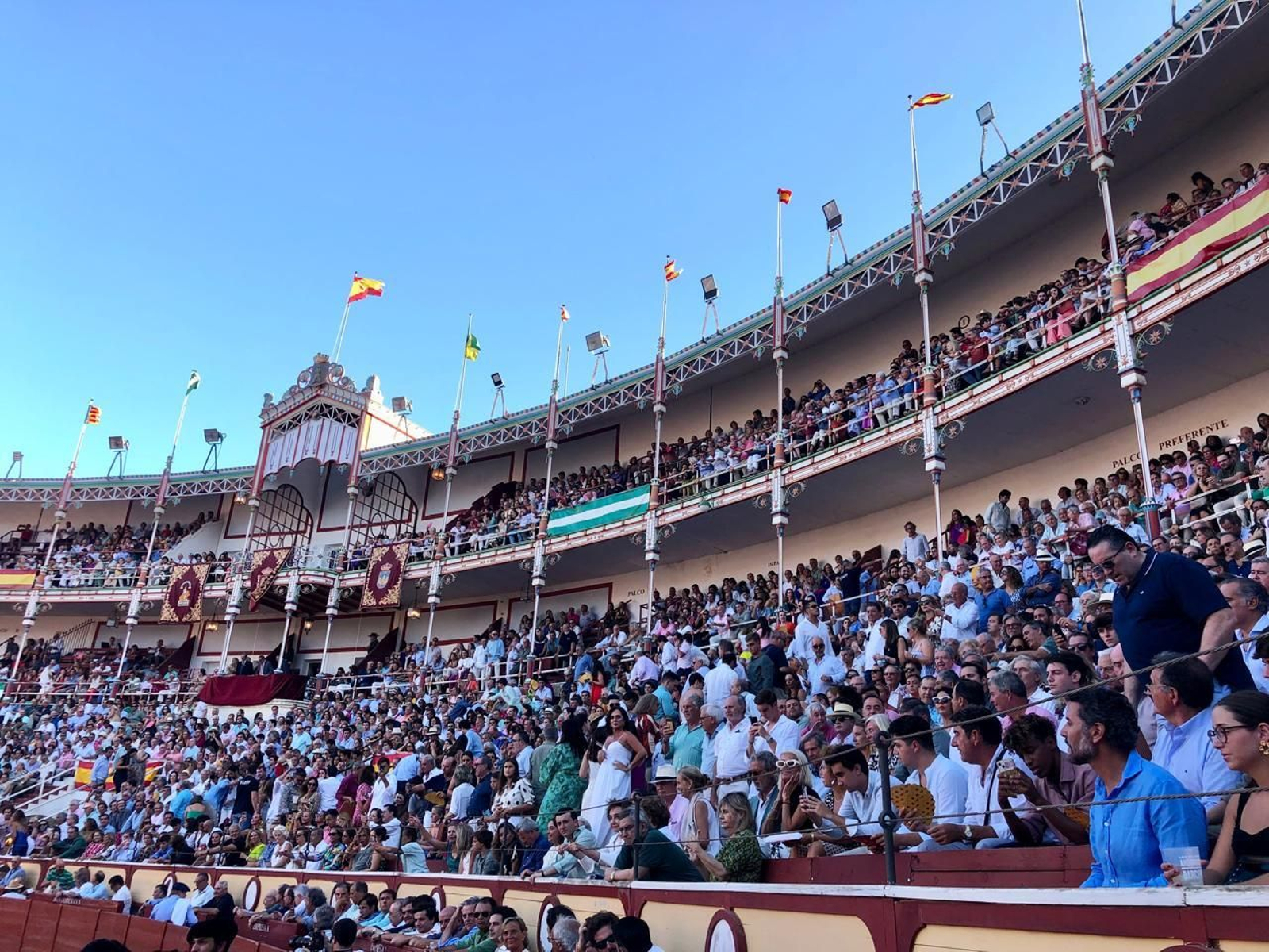 Una imagen de la Real Plaza de Toros de El Puerto. Una imagen de la Real Plaza de Toros de El Puerto.