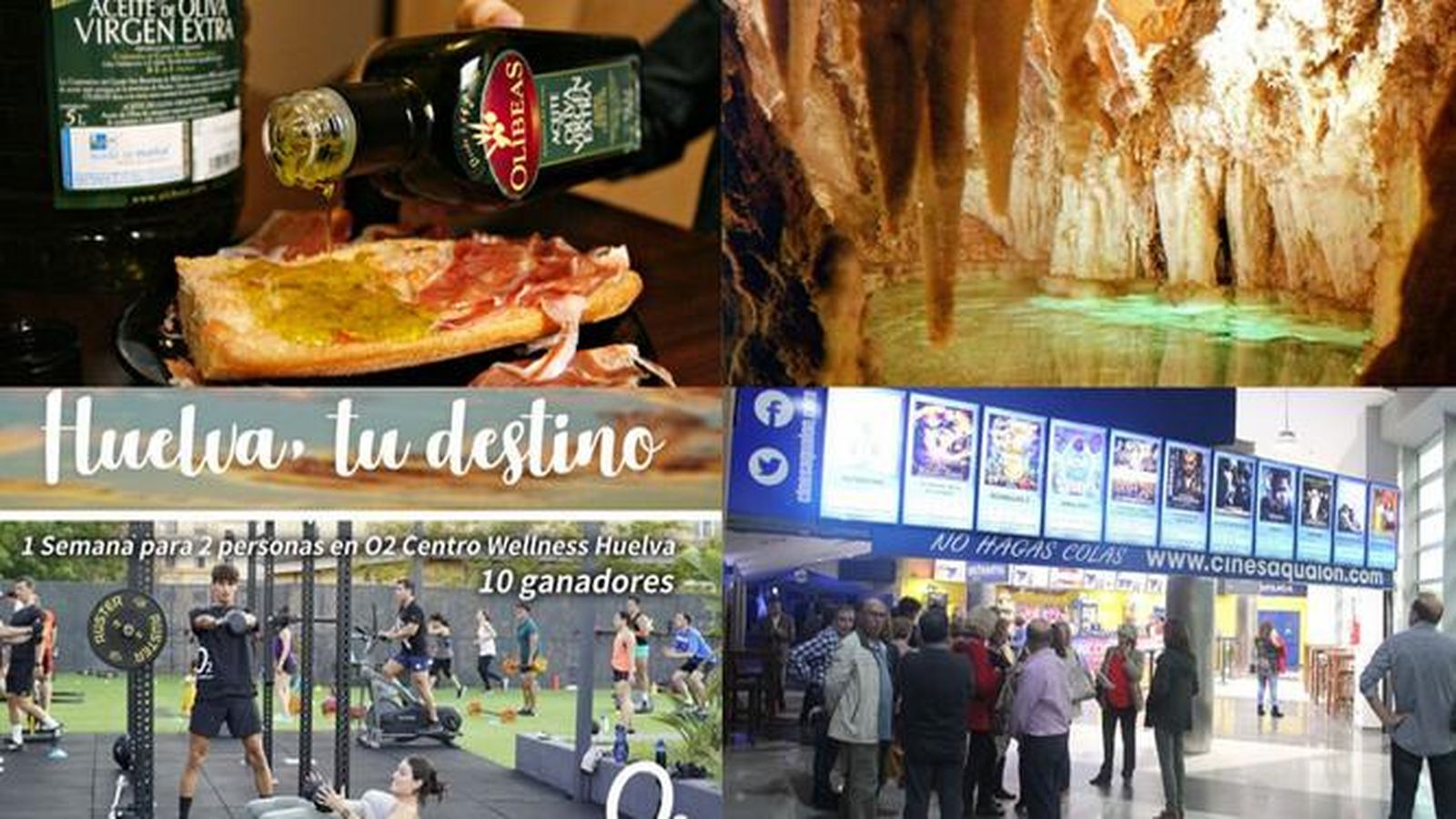 ¡Tenemos 4 sorteos en activo! Participa y consigue los mejores productos y experiencias de Huelva