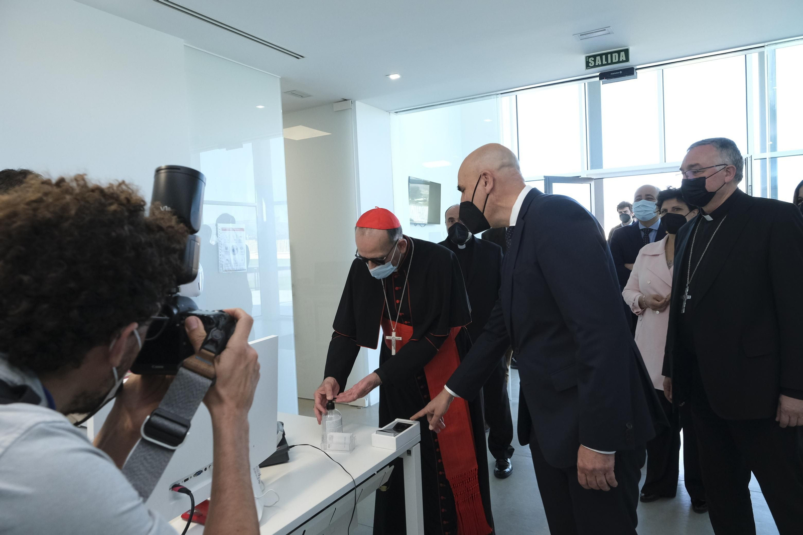 Bendición de las instalaciones de Hydrodiseño, en Huércal Overa (Almería)