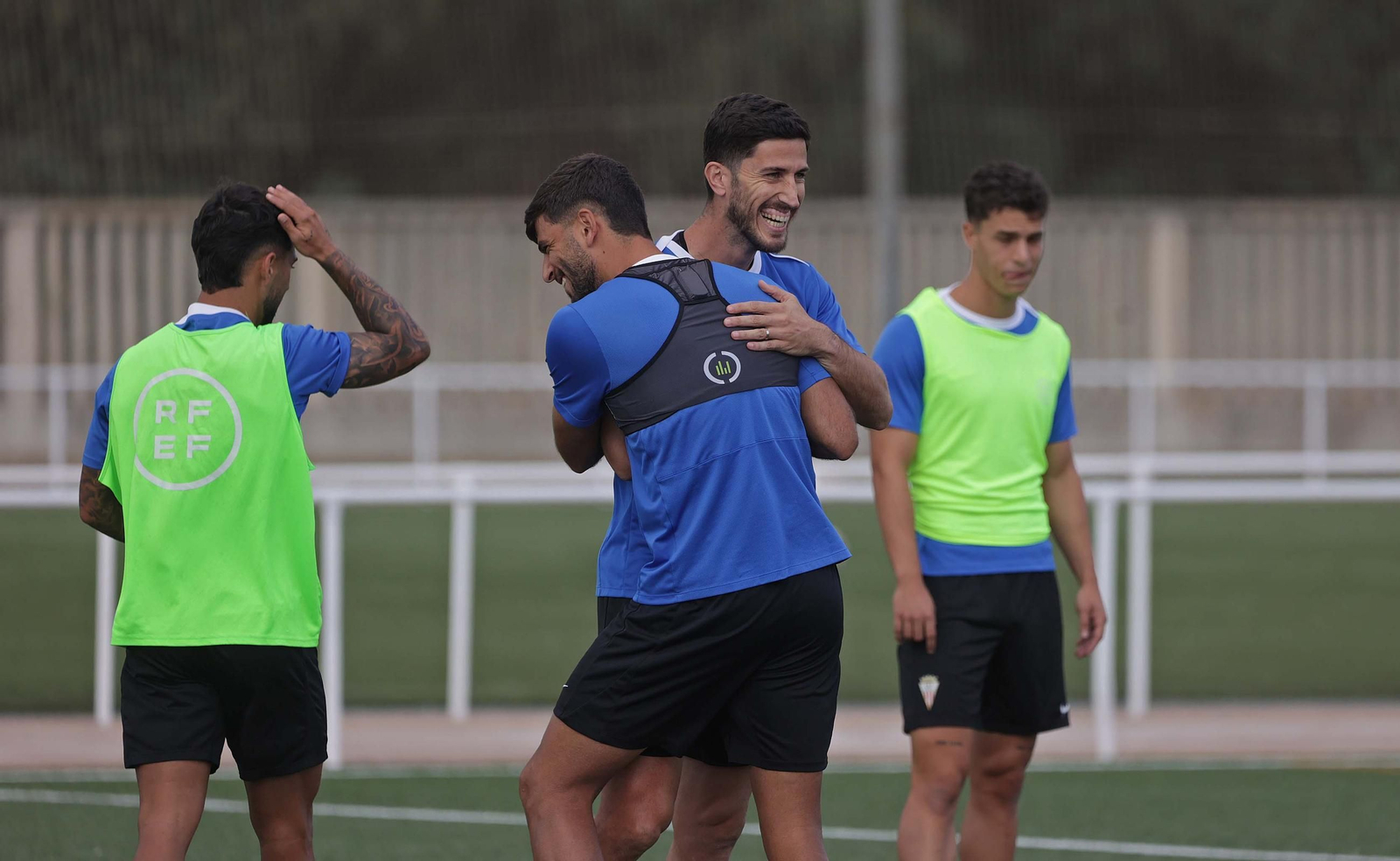 Fotos del entrenamiento del Algeciras CF en La Menacha